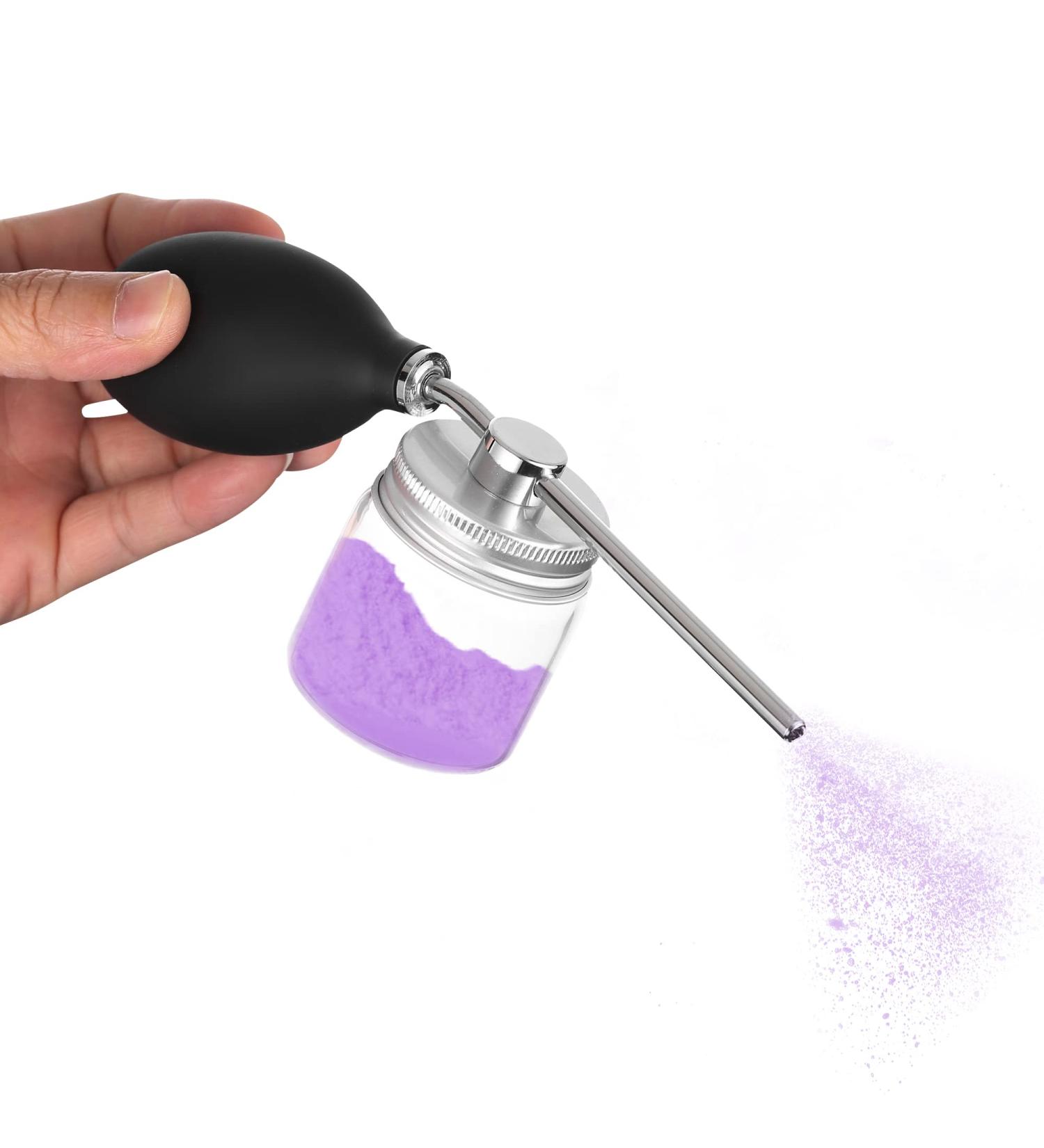 CCBeauty Hair Powder Spray Bottles - Fine Mist Sprayer for Hair Building Fibers - Reusable Hair Atomizer Pump for Hair Loss Concealer - Bald and Thinning Hair Applicator - Buy Online on SooperMarket.com
