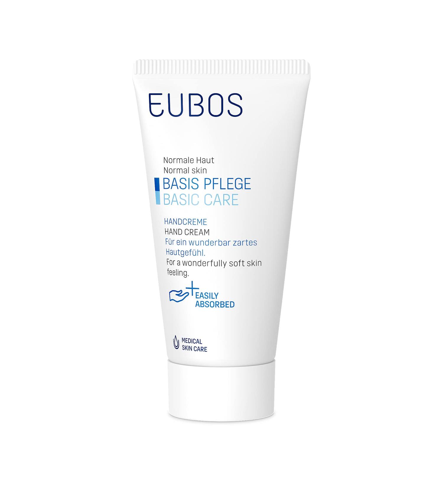 Eubos Hand Cream 50ml | Dermatologically Tested | Moisturizing for All Skin Types | International Shipping Available - Buy Online on SooperMarket.com