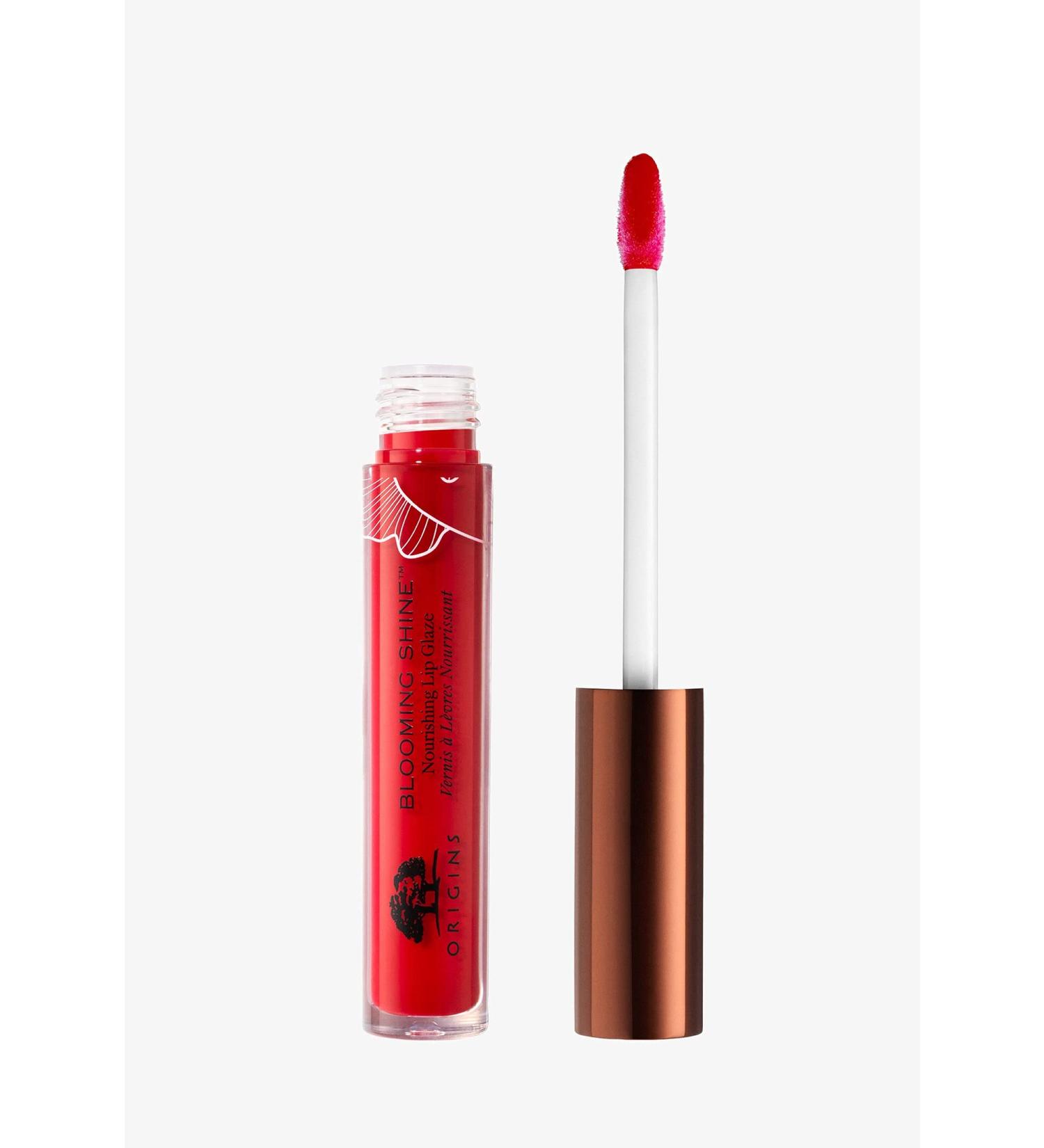Blooming Shine Nourishing Lip Glaze - 04 Zinnia Zing