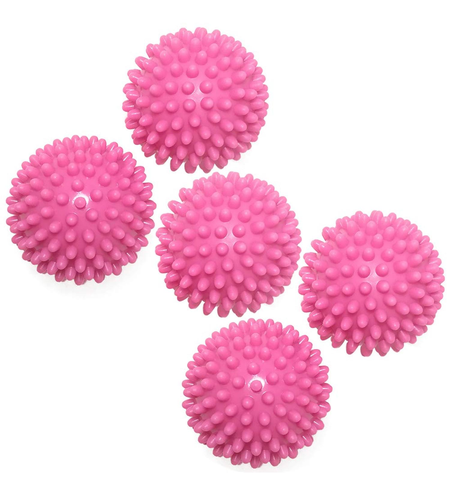 Reusable Non-Melt Tumble Dryer Balls for Laundry - Pink - Buy Online on SooperMarket.com