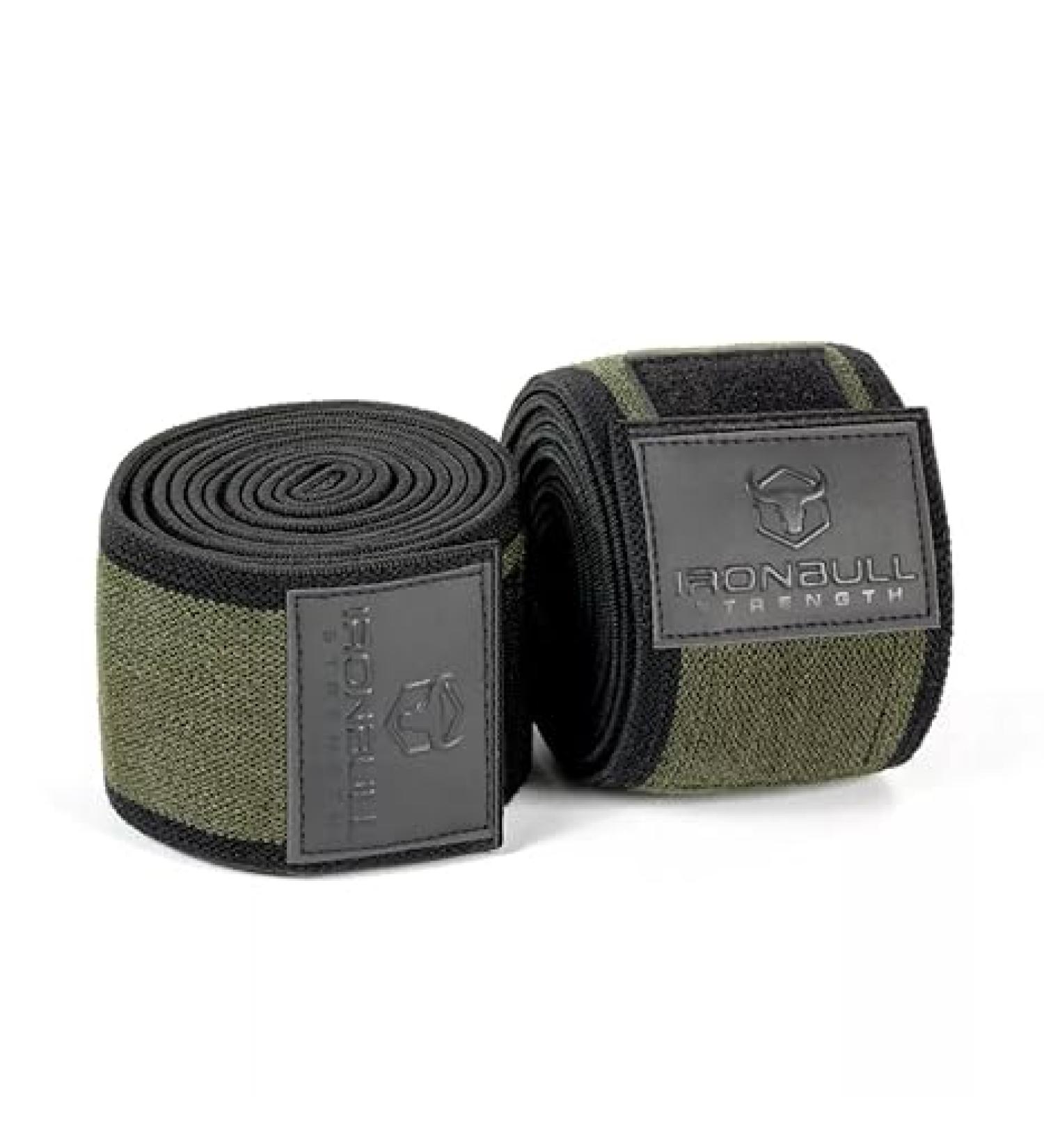 IPF USAPL USPA IPL Certified Knee Wraps for Weightlifting - Powerlifting Squatting Straps for Gym Workout - Men & Women (78 Milspec Green) - Buy Online on SooperMarket.com