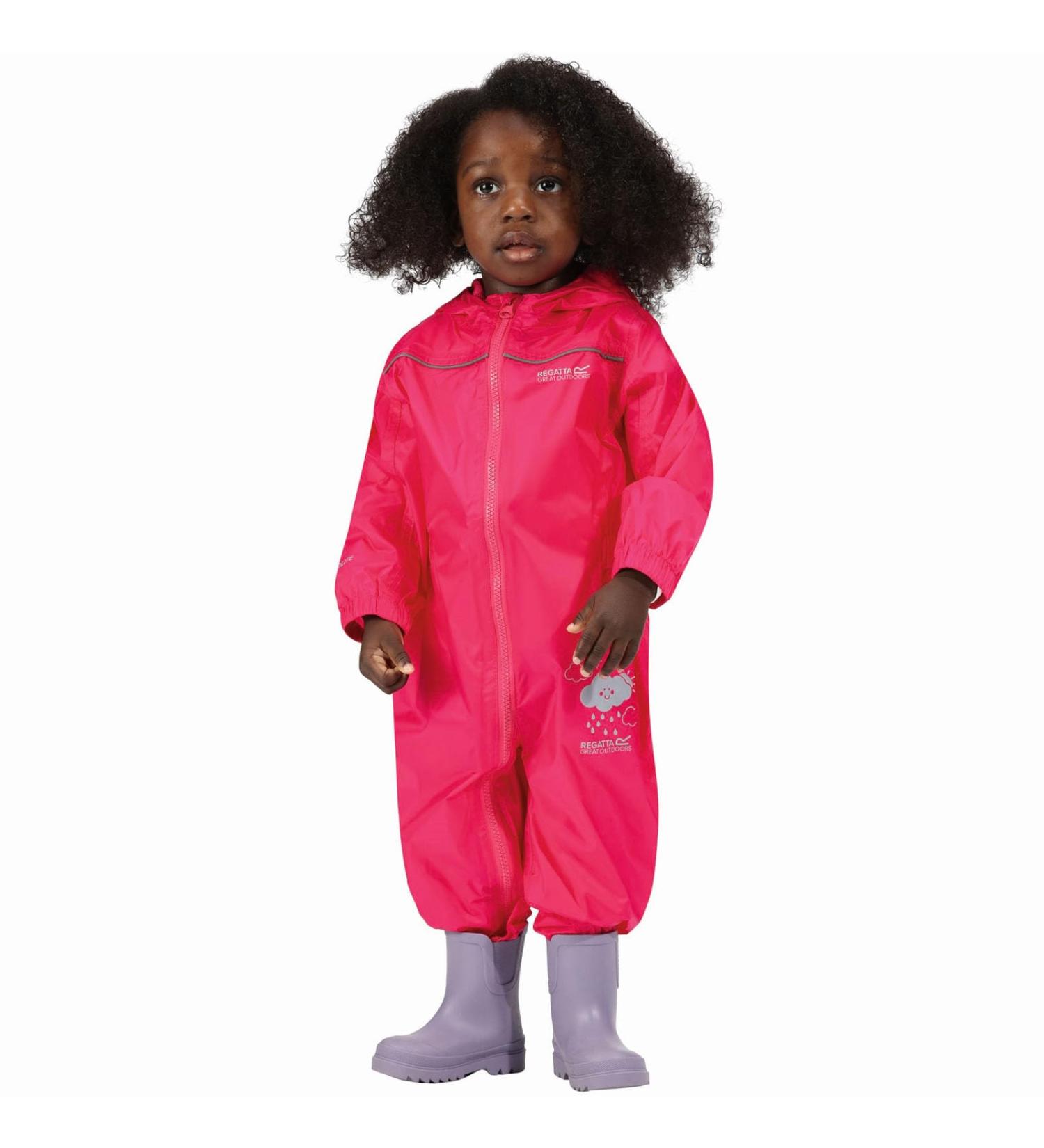 Regatta Unisex Kids Puddle Iv All-in-One Suit 18-24 Months Jem - Waterproof Outdoor Clothing for Toddlers - Buy Online on SooperMarket.com