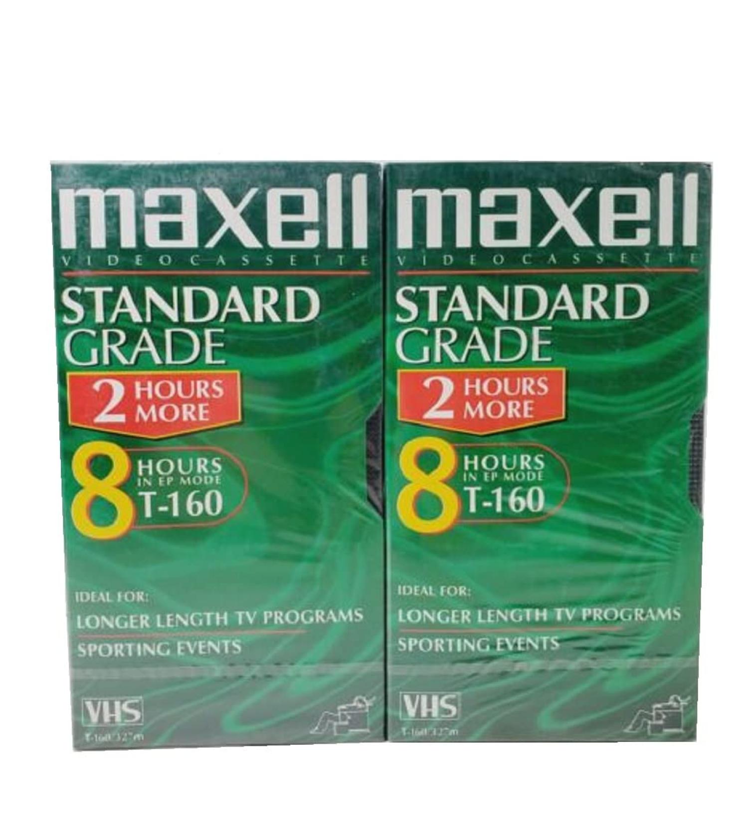 Maxell T-160 Std Standard Grade Videocassette - Buy Online on SooperMarket.com