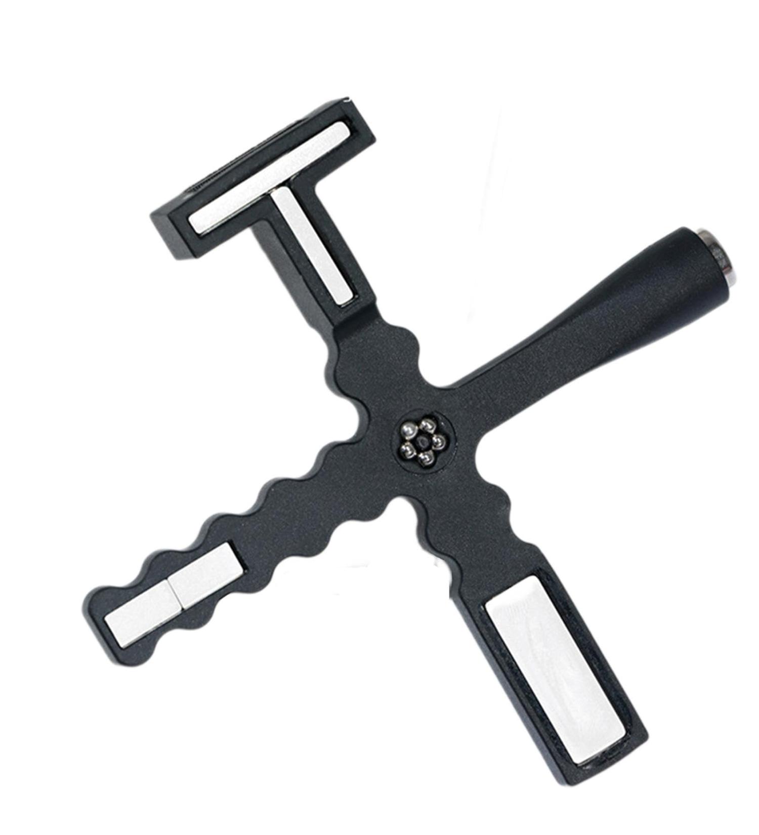 Virtcooy Cat Eye Magnet Tool | Magnetic Nails Polish Wand - Nail Design Tools Professional Cat Eye Stick for Salon Manicure Black - Buy Online on SooperMarket.com