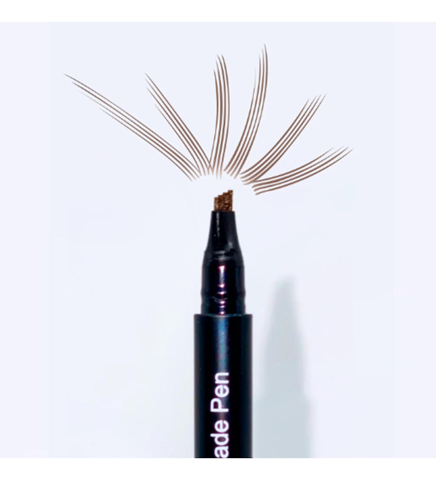 Waterproof Eyebrow Microblading Pen - Non-Smudge Bambi Brown for Thicker Fuller & Defined Brows - Buy Online on SooperMarket.com