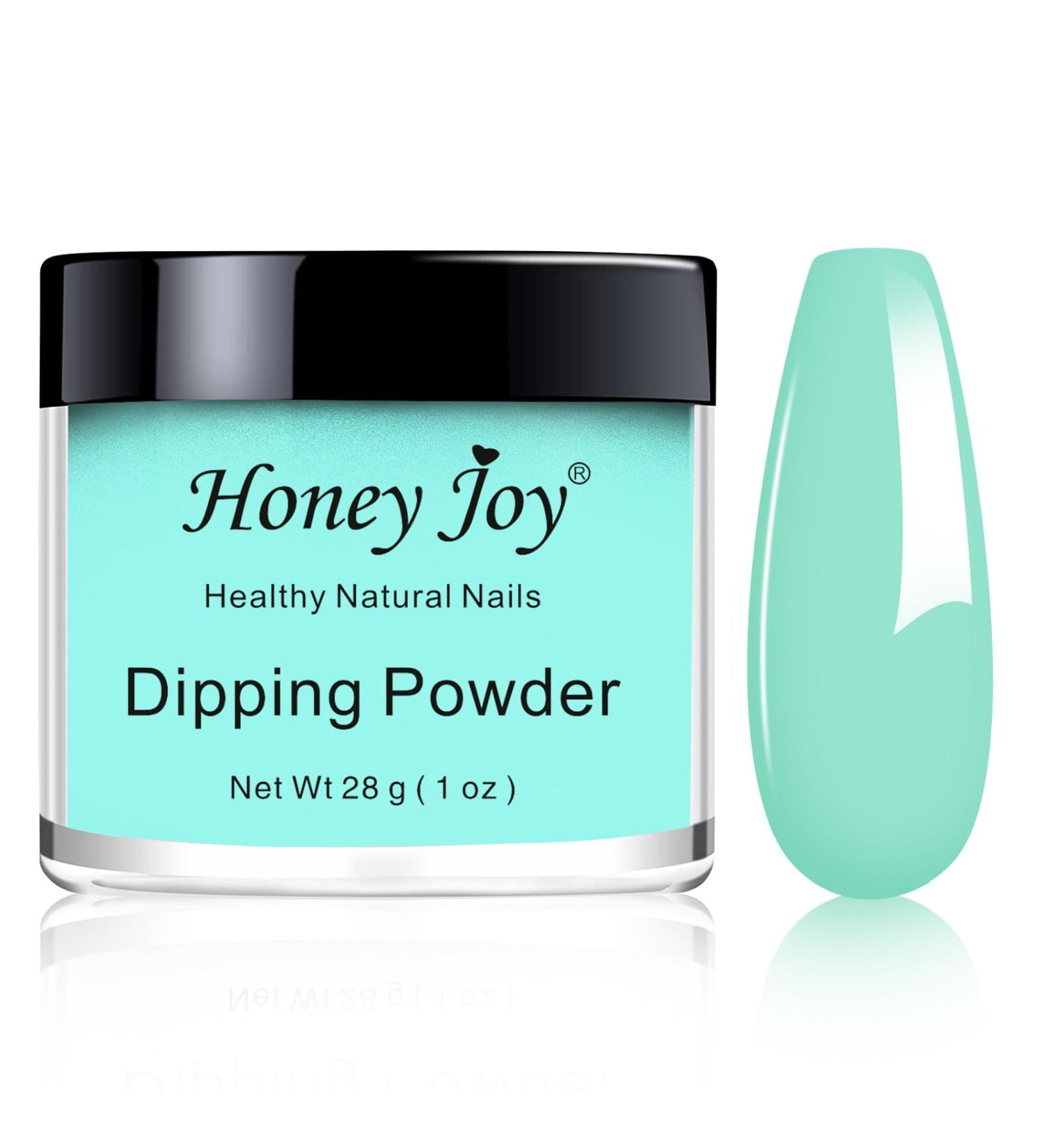 Green Fine Dipping Powder - 28g Box, No Lamp Cure, Natural Dry, Summer Gel Nail Color Effect - HJ-ND064B-No.37 - Buy Online on SooperMarket.com