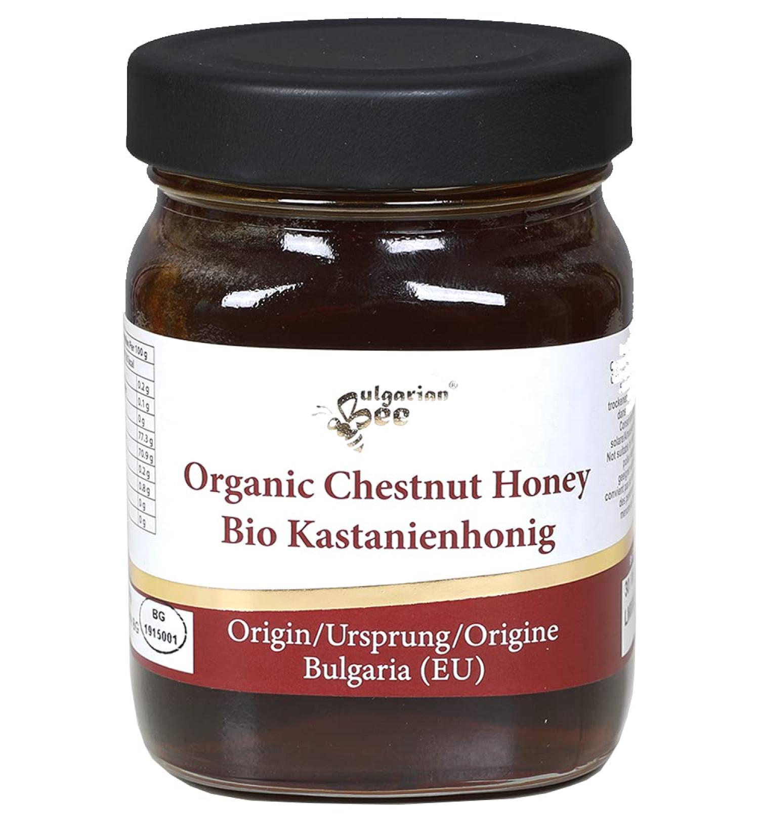 450 g Organic Raw Chestnut Blossom and Honeydew Bee Honey - Buy Online on SooperMarket.com