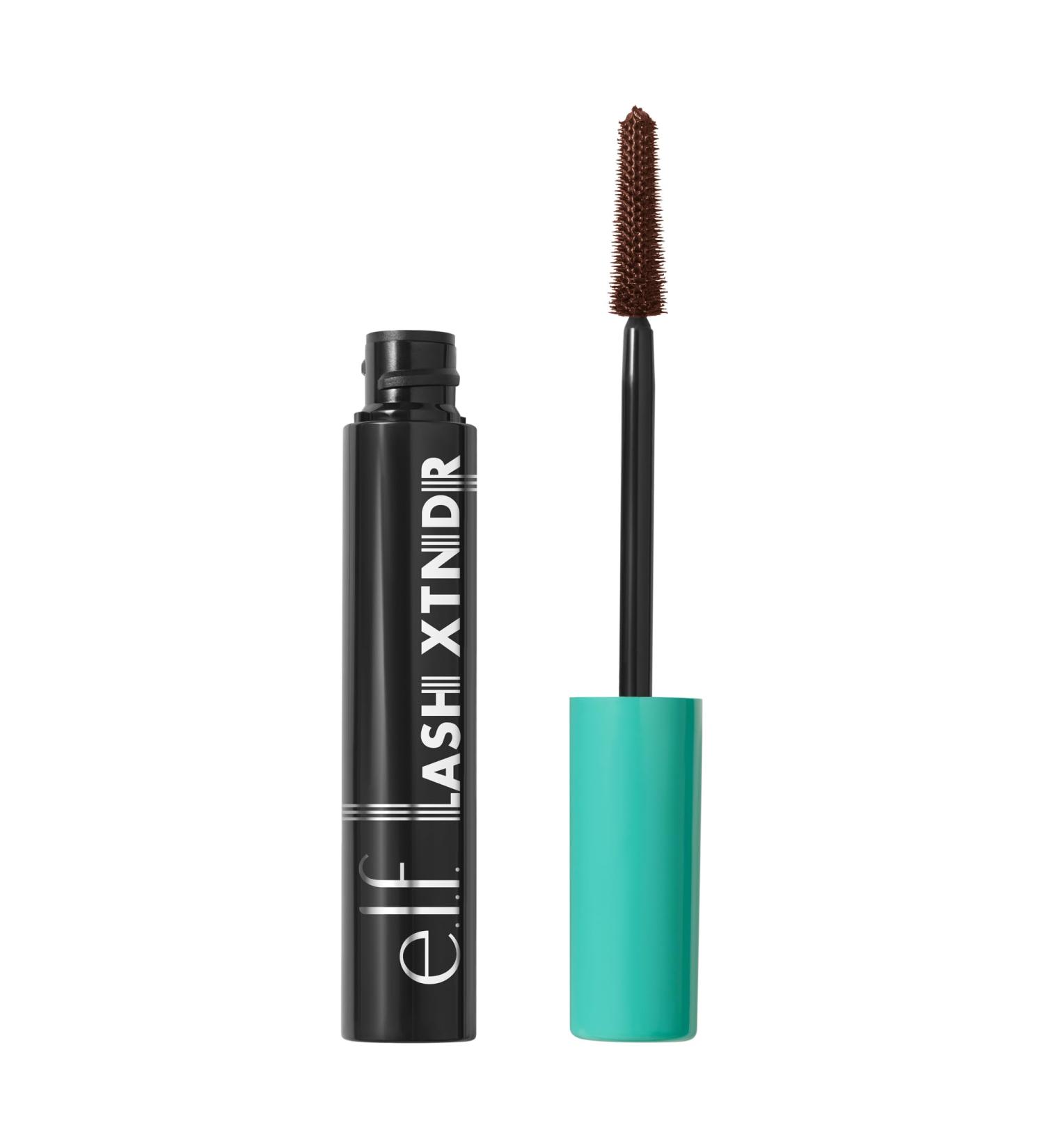 e.l.f. Lash XTNDR Mascara Made With Tubing Technology For The Look Of Lash Extensions Clump & Flake Free Vegan & Cruelty-Free Deep Brown 7 ml (Pack of 1) Deep Brown - Buy Online on SooperMarket.com