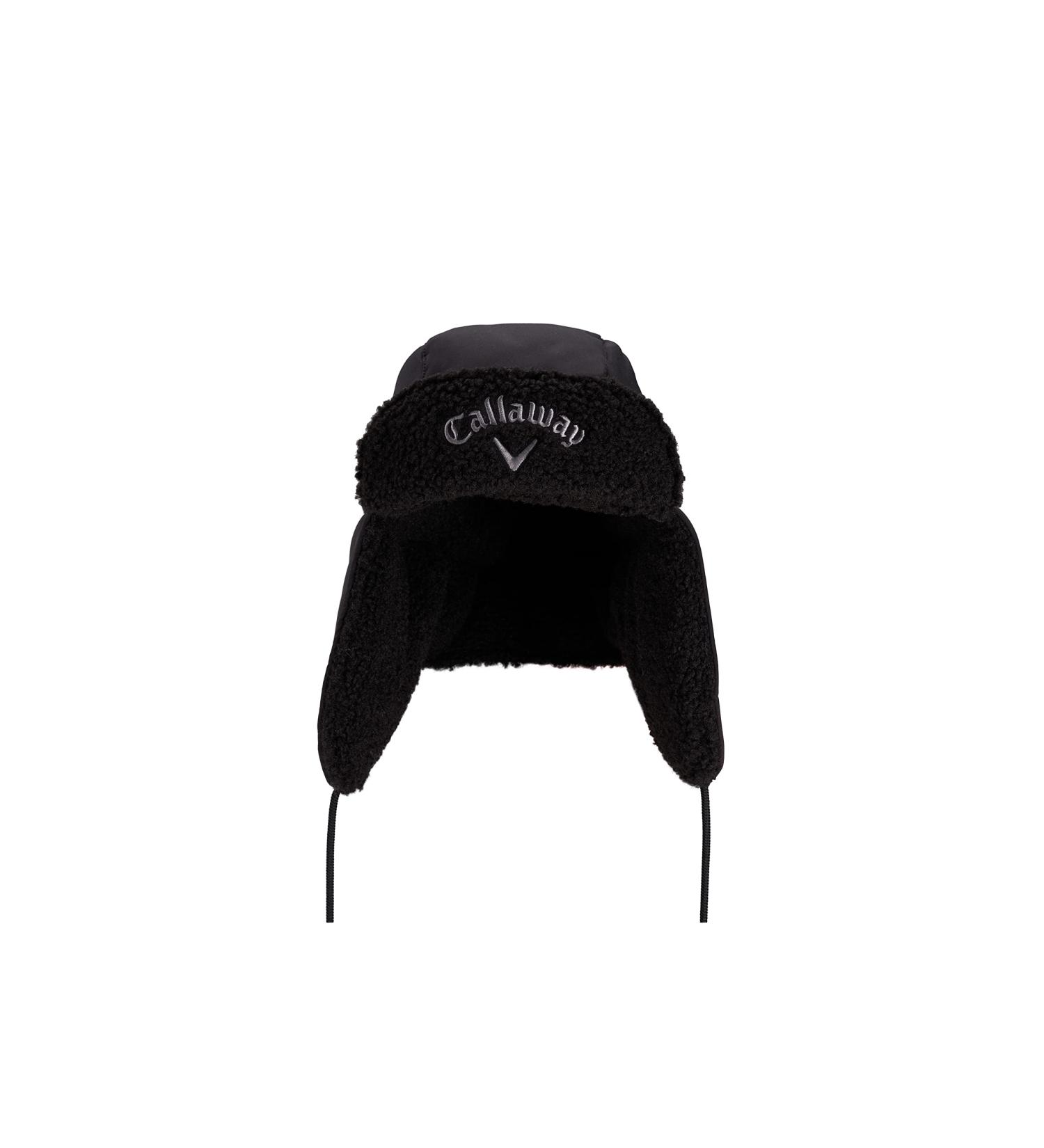 Callaway Men's Black Thermal Bomber Hat - Stay Warm in Style - Buy Online on SooperMarket.com