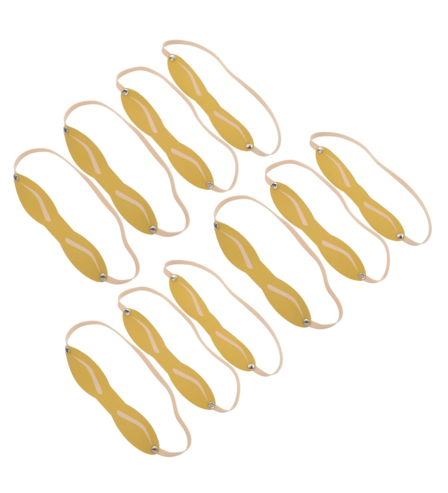 Healeved 10pcs Eyebrow Practice Skin Practice Eyebrow Skin Headband Practice Tool Eyebrow Trimming - Buy Online on SooperMarket.com