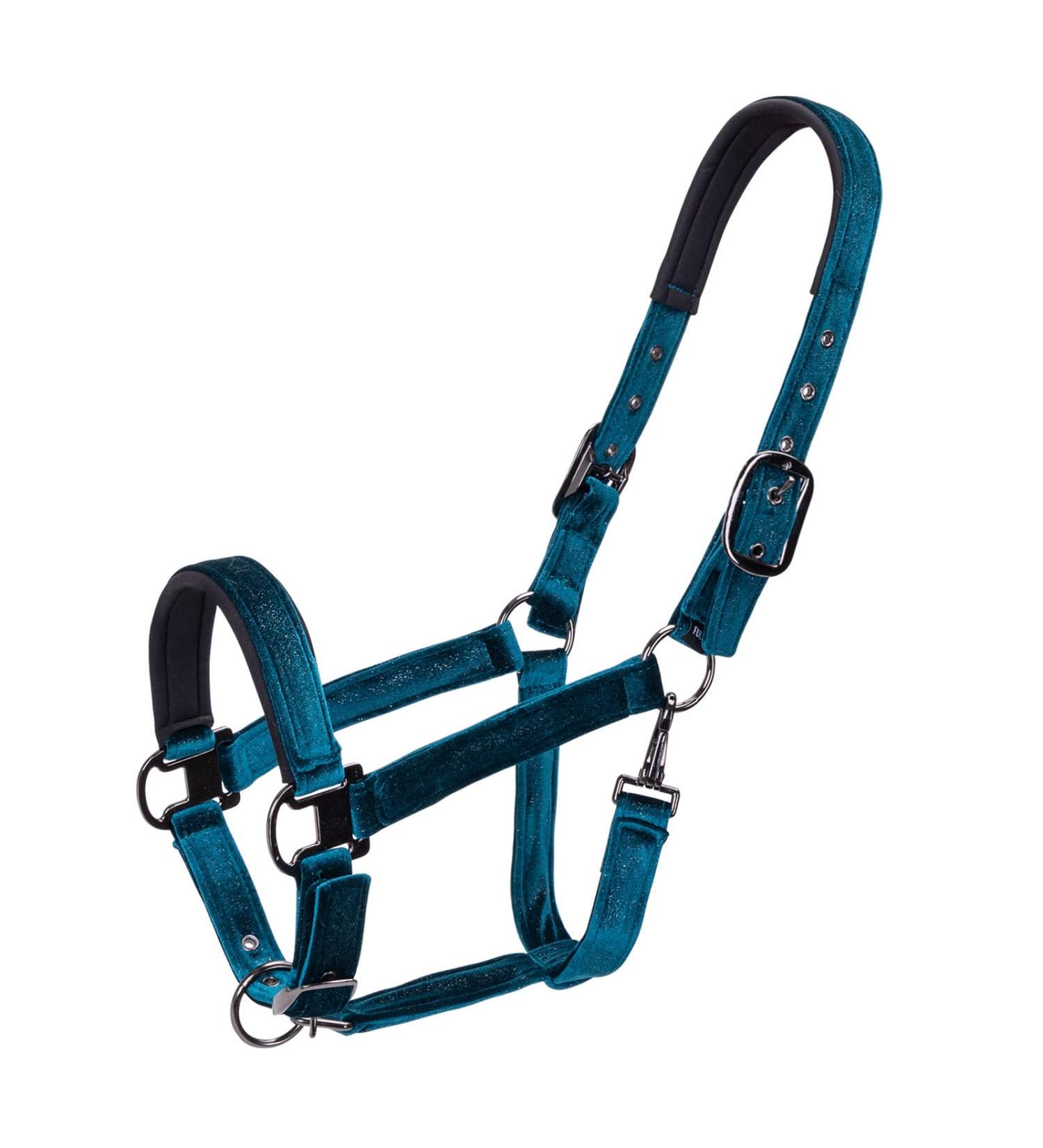 Nobleza Green Knotted Halter for Horses | Padded Nose & Neck | Perfect for Riding Training - International Shipping Available - Buy Online on SooperMarket.com