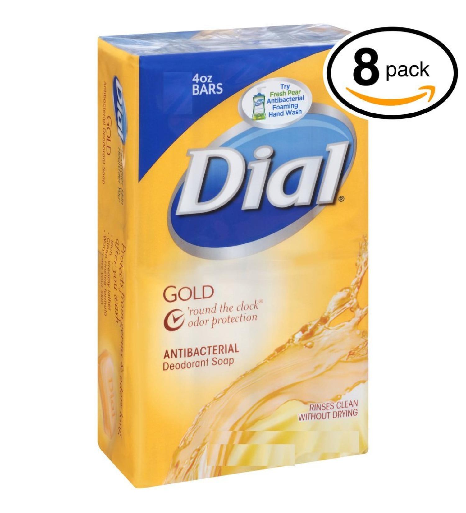 DIAL GOLD 8-4OZ BARS