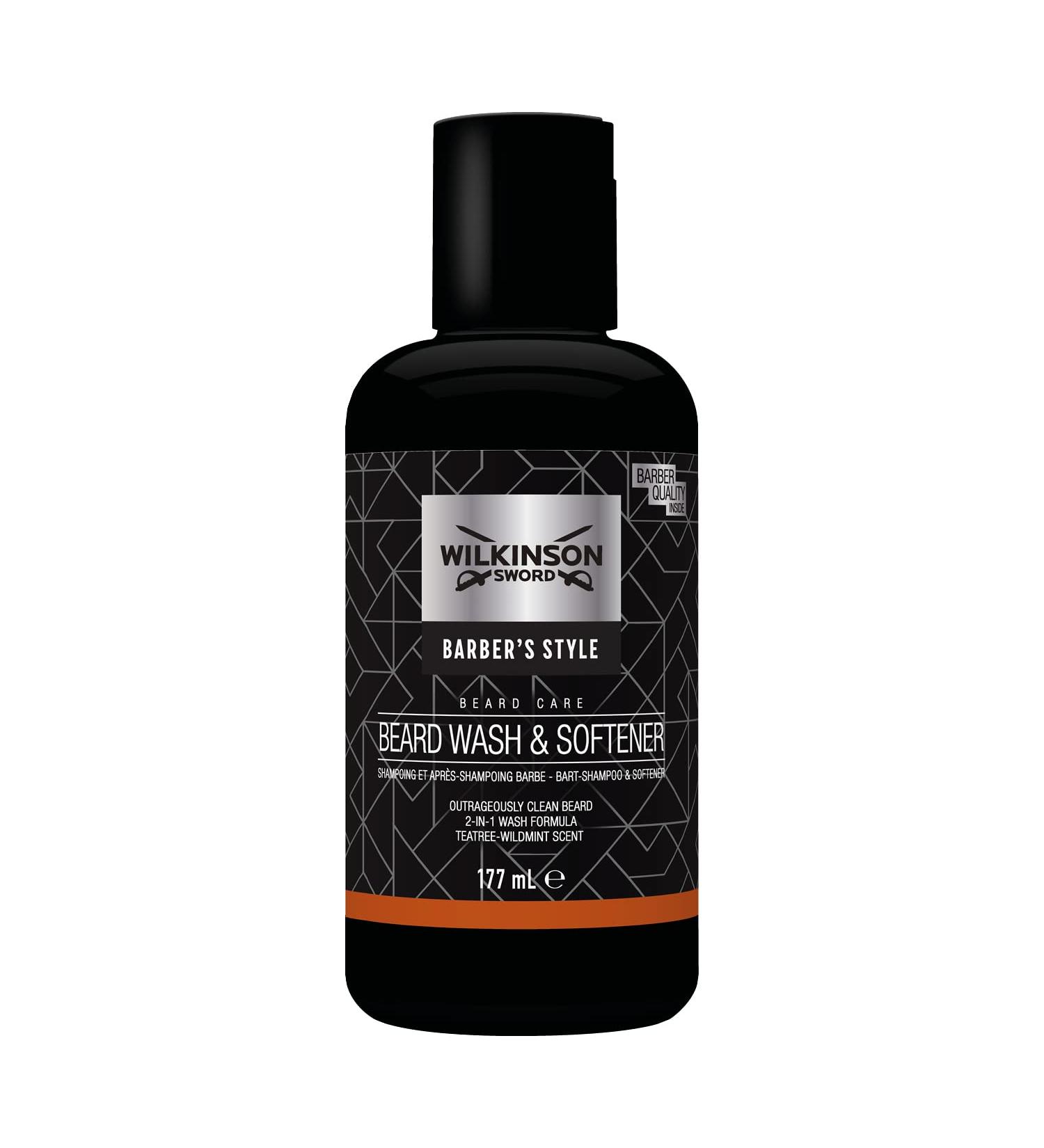 Wilkinson Sword Barber's Style Beard Wash & Softener 177ml - For Men - Buy Online on SooperMarket.com