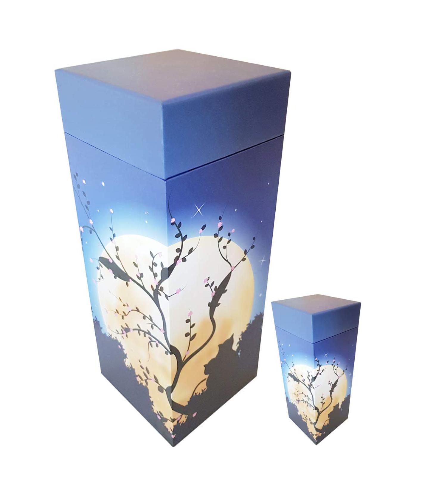 ScatterPod Moonlit Cat Scattering Cremation Urn - Pet & Keepsake Twin Pack - Buy Online on SooperMarket.com