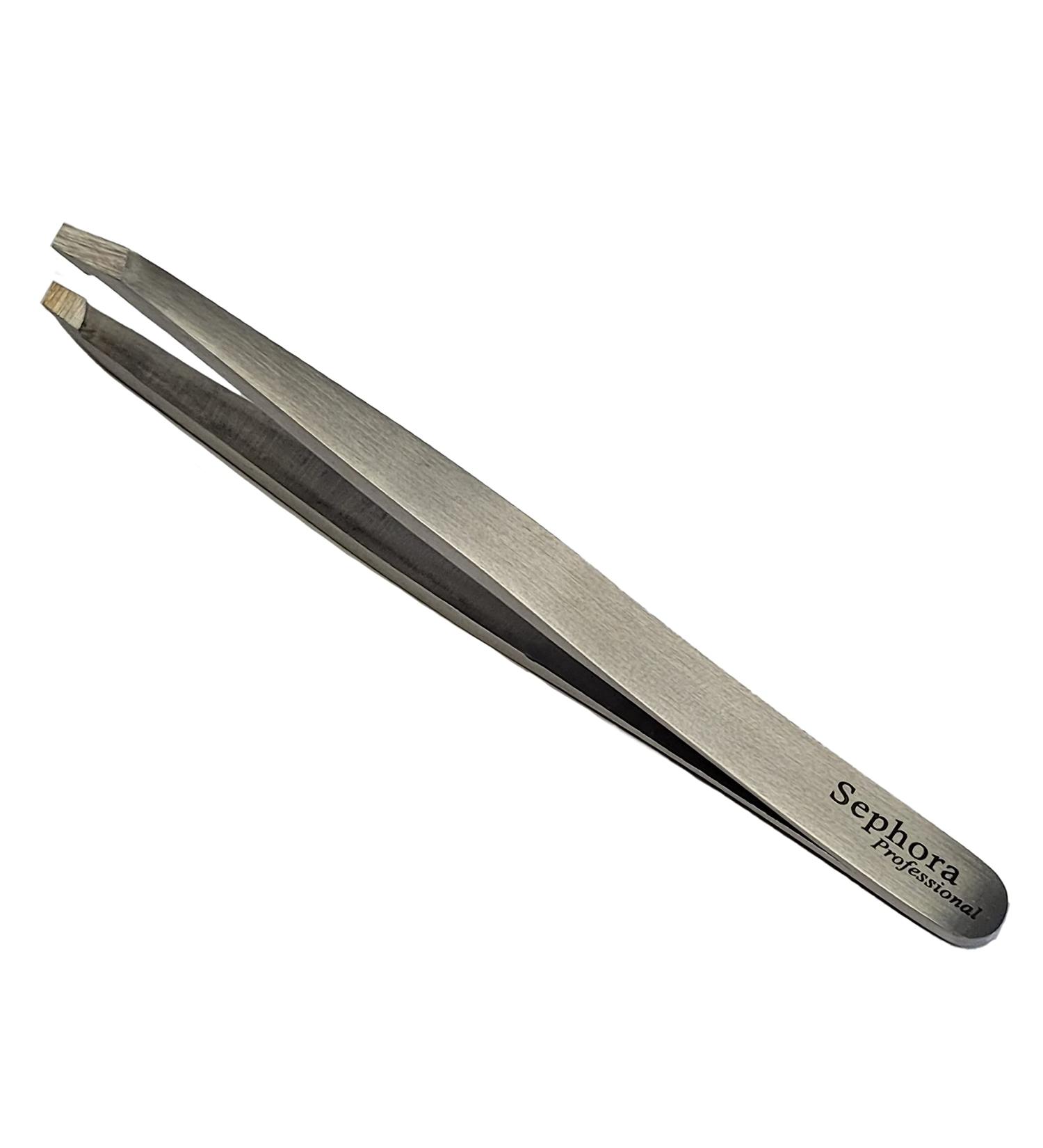 Sephora Slanted Tweezers - Precision Stainless Steel Beauty Tool - Buy Online on SooperMarket.com
