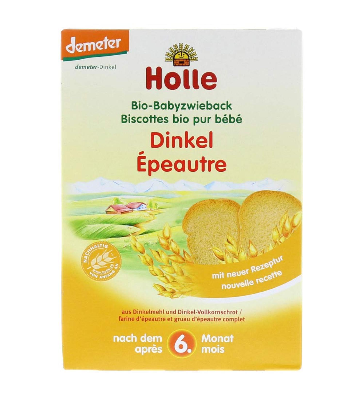 Holle Organic Baby Rusk Spelt (1 x 200 gr)