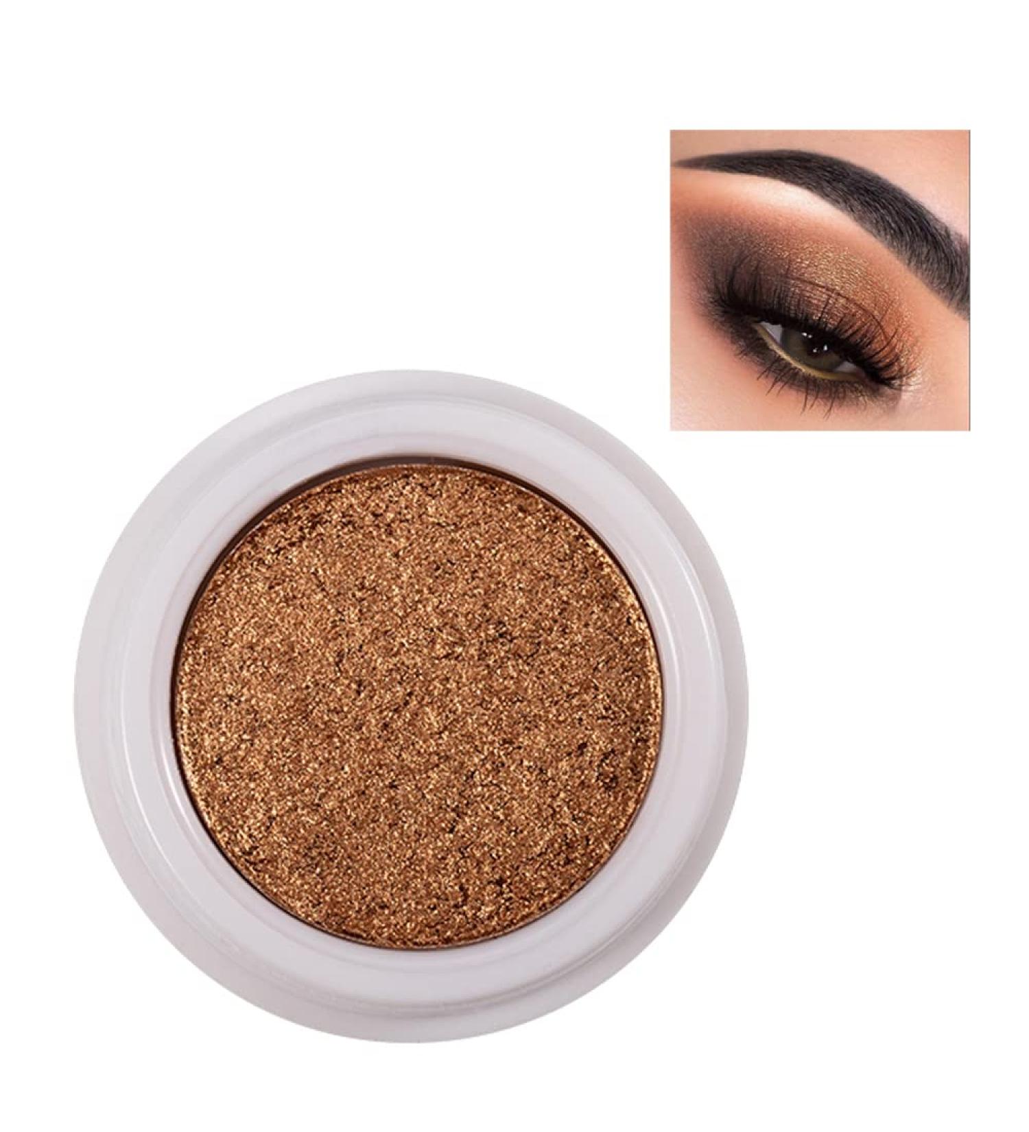 AKARY 12 Colors Glitter Eyeshadow Palette - Highly Pigmented Eye Makeup for Women and Girls - Monochrome Polarized Light Eye Shadow - Mashed Potato Pearlescent Shades - Eye Brightening Flash Powder (03G) - Buy Online on SooperMarket.com