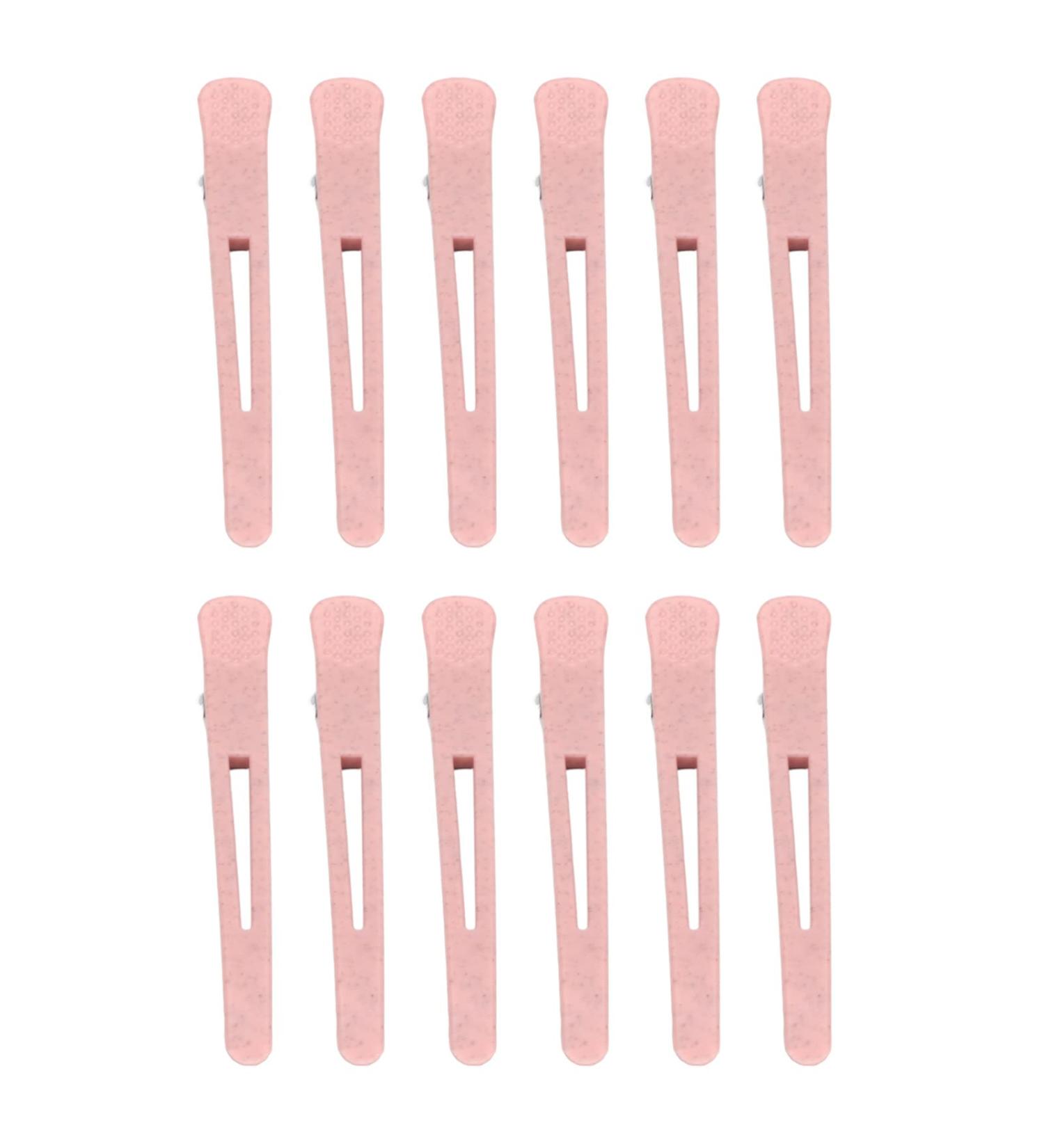 Hair Clip Portable ABS Sectioning Hair Clip with Silicone Band for Hair Salon - Buy Online on SooperMarket.com
