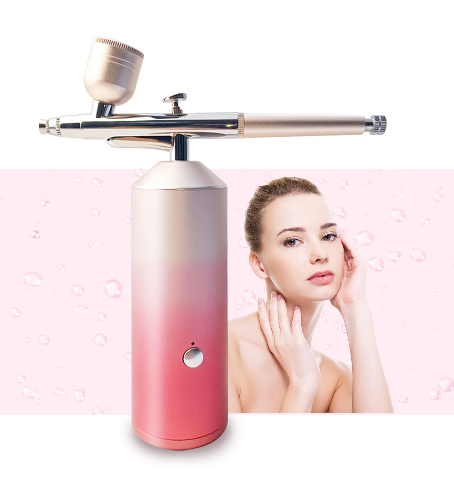 Portable Cordless Airbrush Kit for Makeup & Skin Rejuvenation | Rechargeable Beauty Airbrush with 0.3mm Nozzle & Compressor | 23psi Spray Gun for Salon Use | Lady's Gift Idea - Buy Online on SooperMarket.com