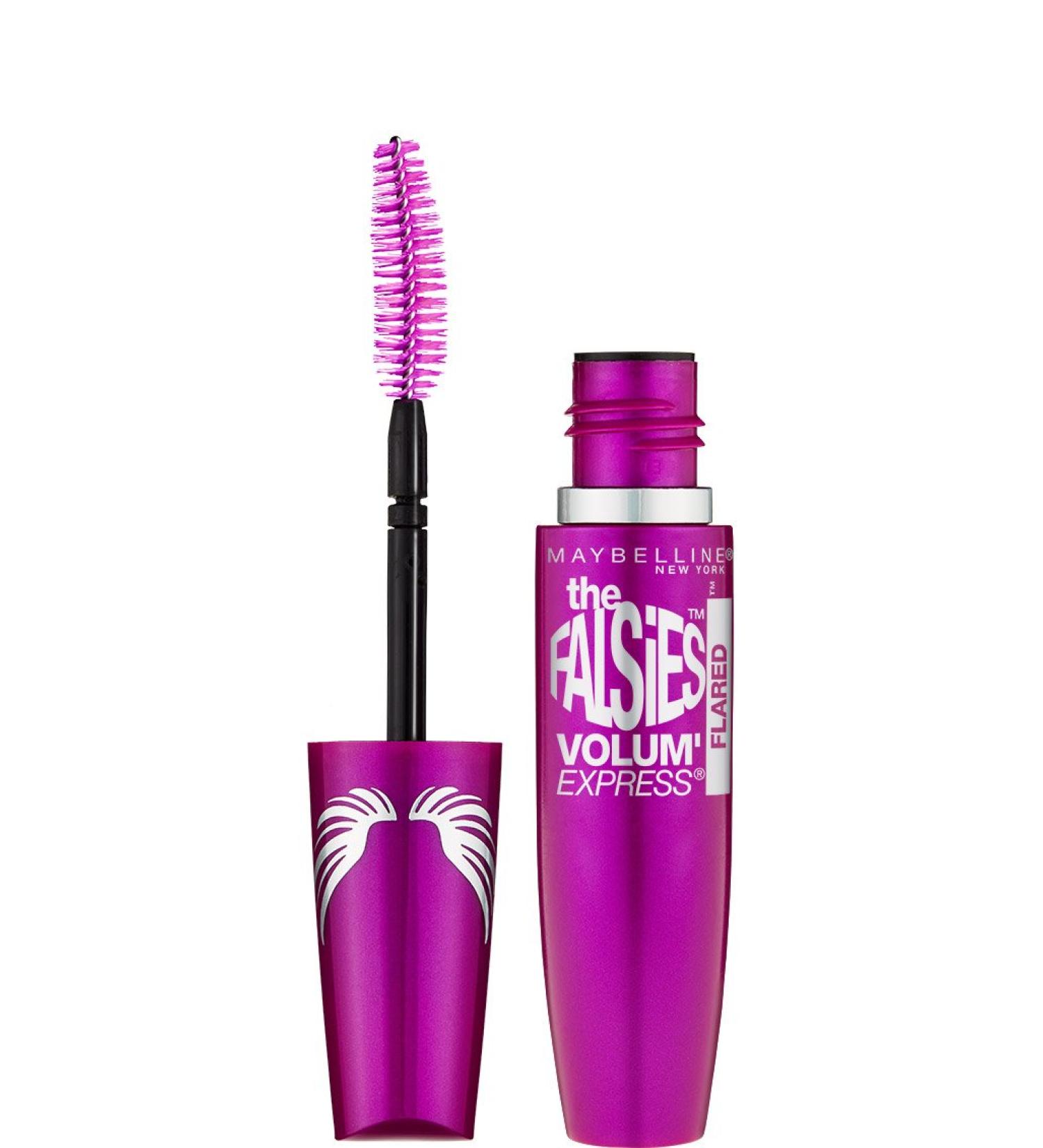 Maybelline New York Volum' Express The Falsies Flared Mascara Blackest Black 0.31 Fl Oz - Pack of 1 | Washable Formula for Bold, Flirty Lashes - Buy Online on SooperMarket.com