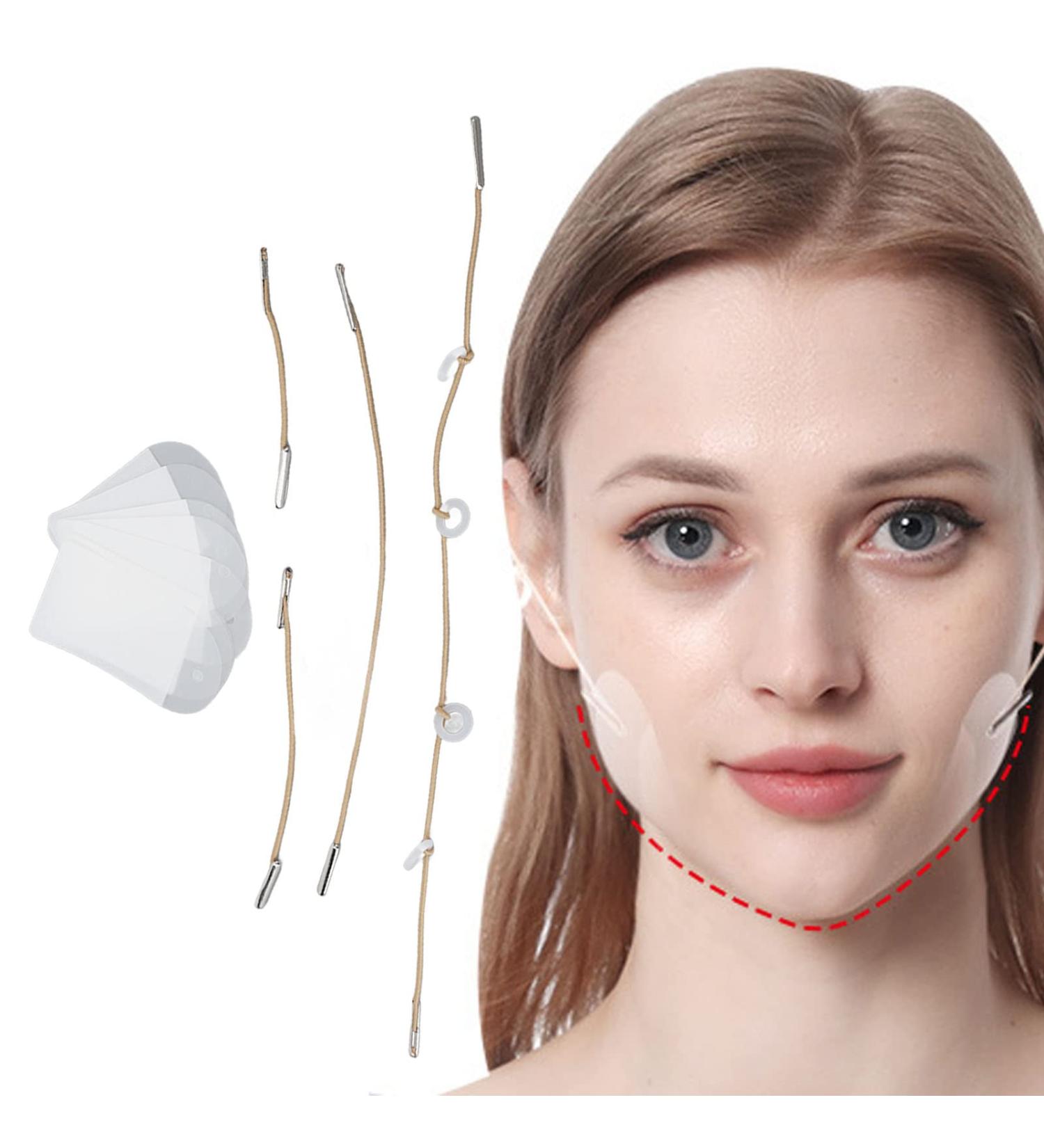 V Face Lifting Tape Slimming Anti Wrinkle Face Pads Lifting Saggy Skin Double Chin Firm Lift Up Firming Anti Aging Face Lifting Tape Face Shaping Tools - Buy Online on SooperMarket.com