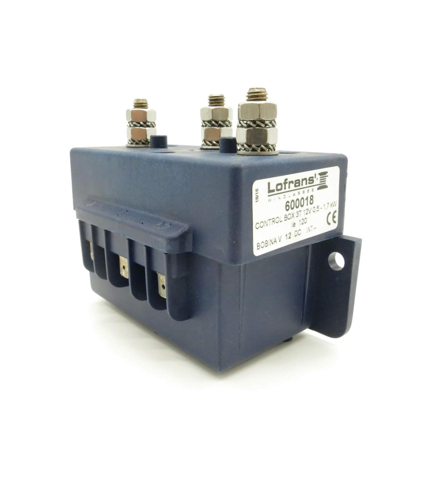 Lofrans Control Box 3 Terminals - High Quality Marine Anchor Winch Controller - Buy Online on SooperMarket.com