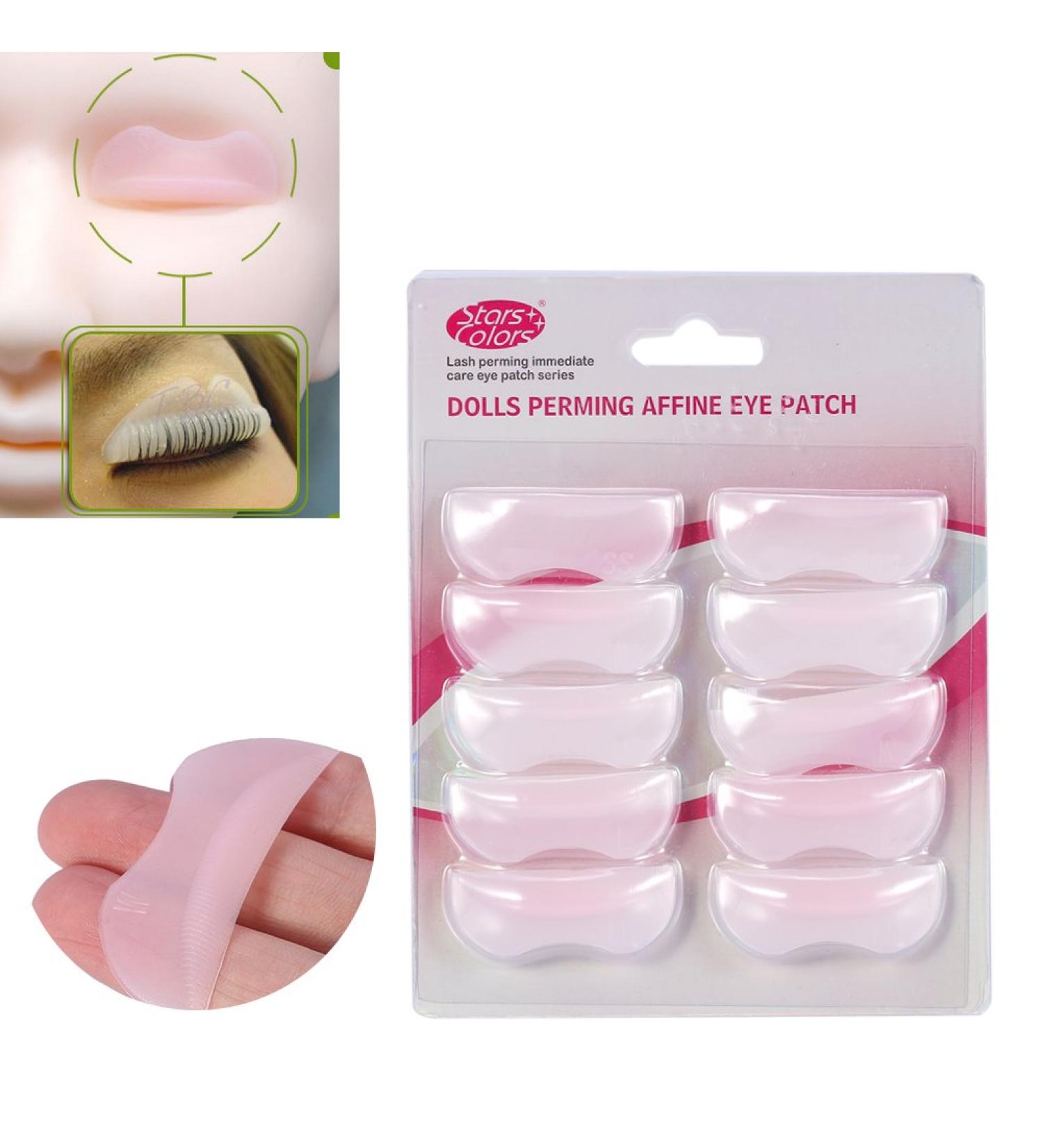 5 Pairs Eyelash Extension Pads Reusable Lifting Tool for Eyelash Waves & Makeup - Buy Online on SooperMarket.com