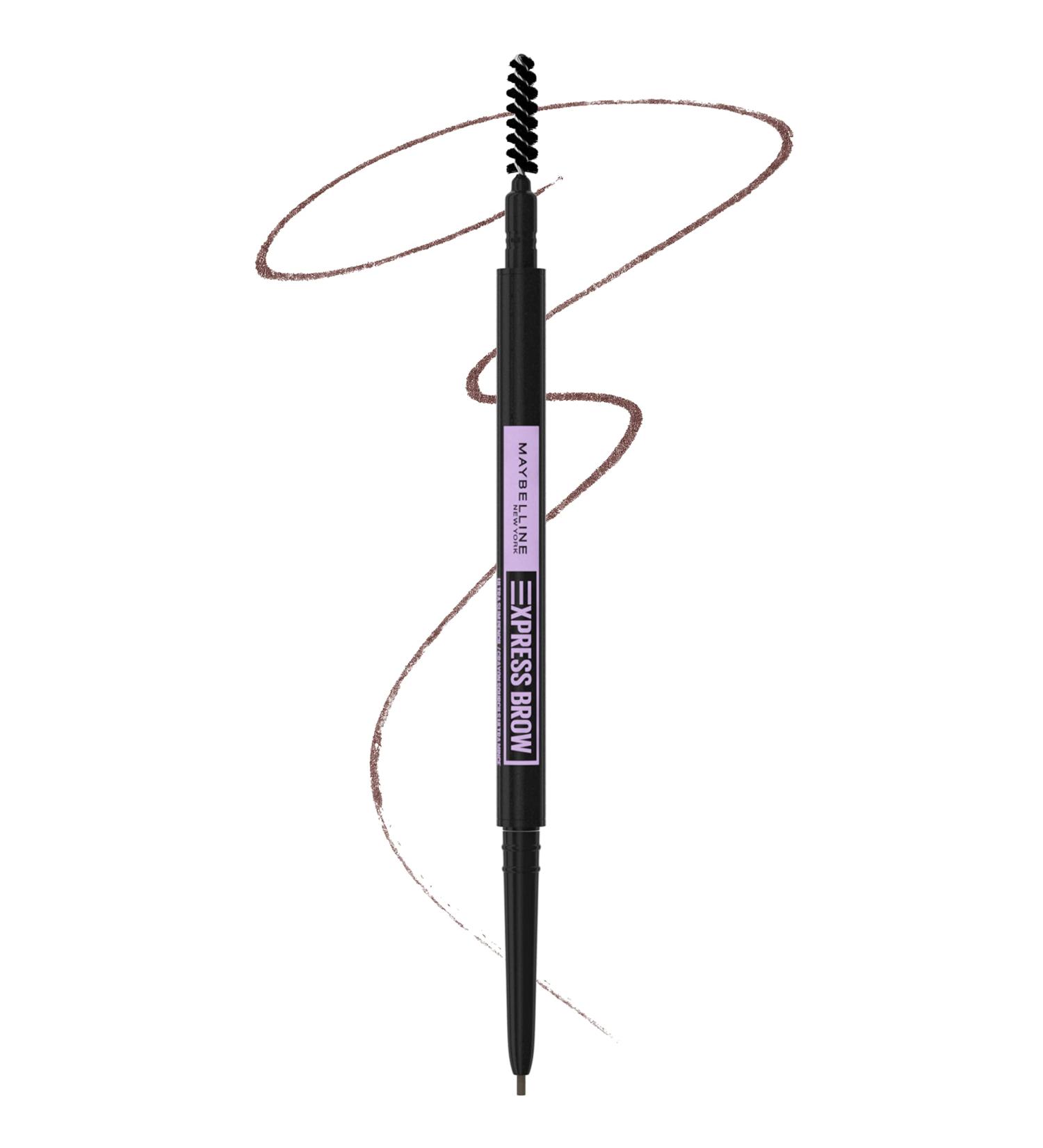 Maybelline Brow Ultra Slim Defining Eyebrow Pencil - Warm Brown (0.003 oz) - Buy Online on SooperMarket.com
