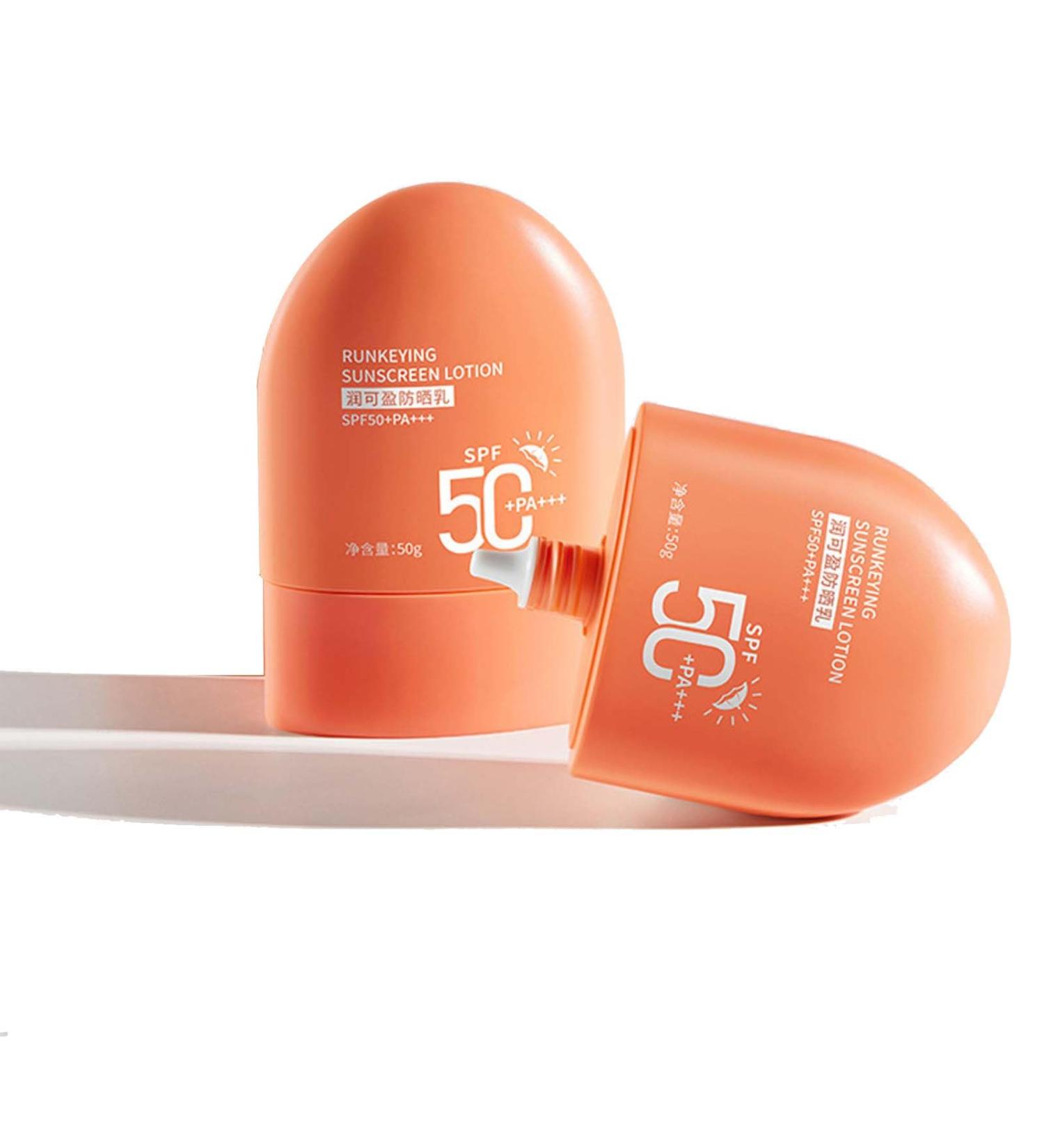 SPF50+ Sun Cream Face Moisturiser Brightening Serum For Face High Protection Against Uva & Uvb Face Suncream Sun Cream For All Skin Types Anti Aging&Skin Brightening Skin Barrier Repair 50g - Buy Online on SooperMarket.com