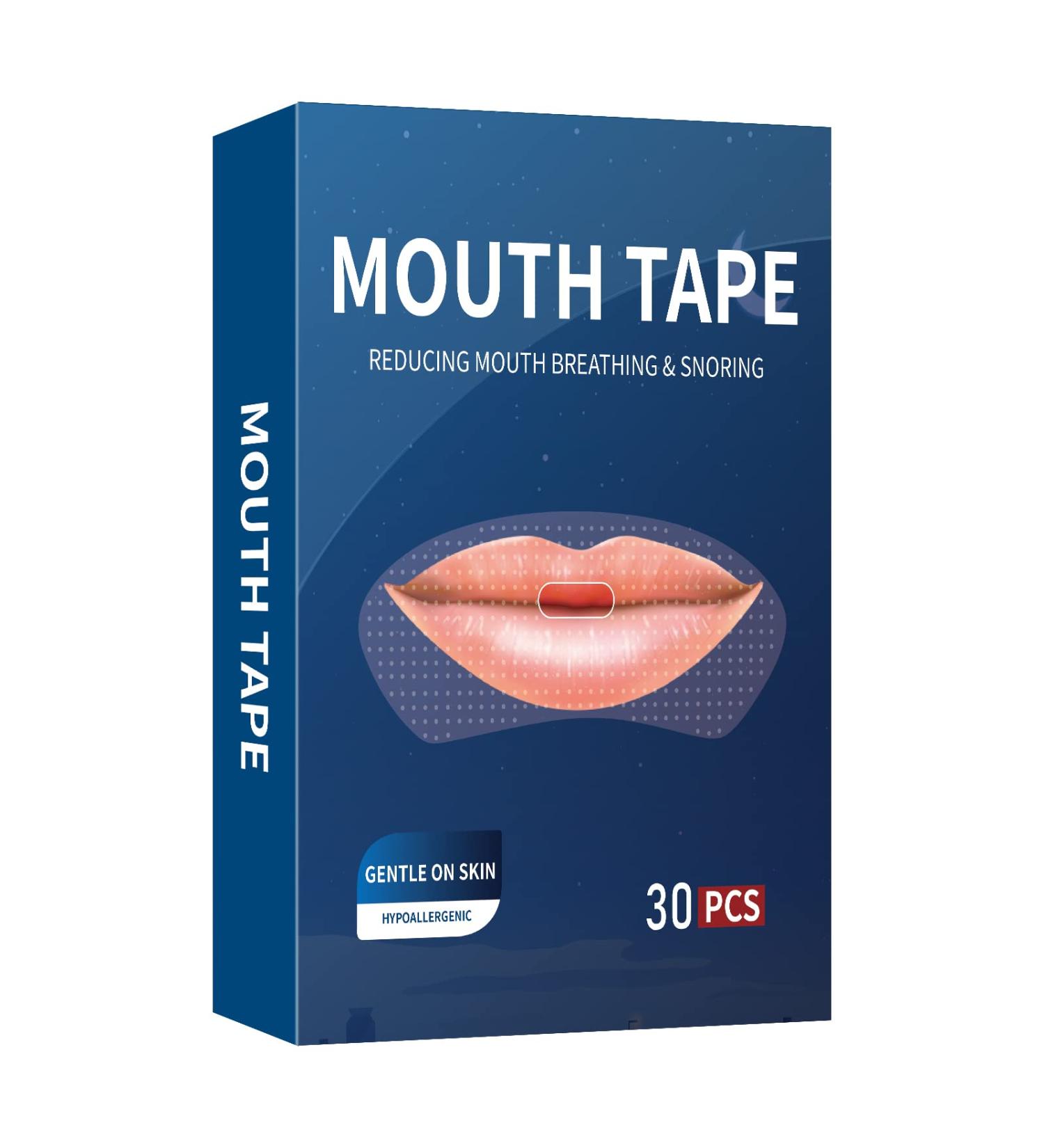 Soft Silicone Tape with Perforation for Improved Nasal Breathing and Snoring Relief (30PCS) - Buy Online on SooperMarket.com