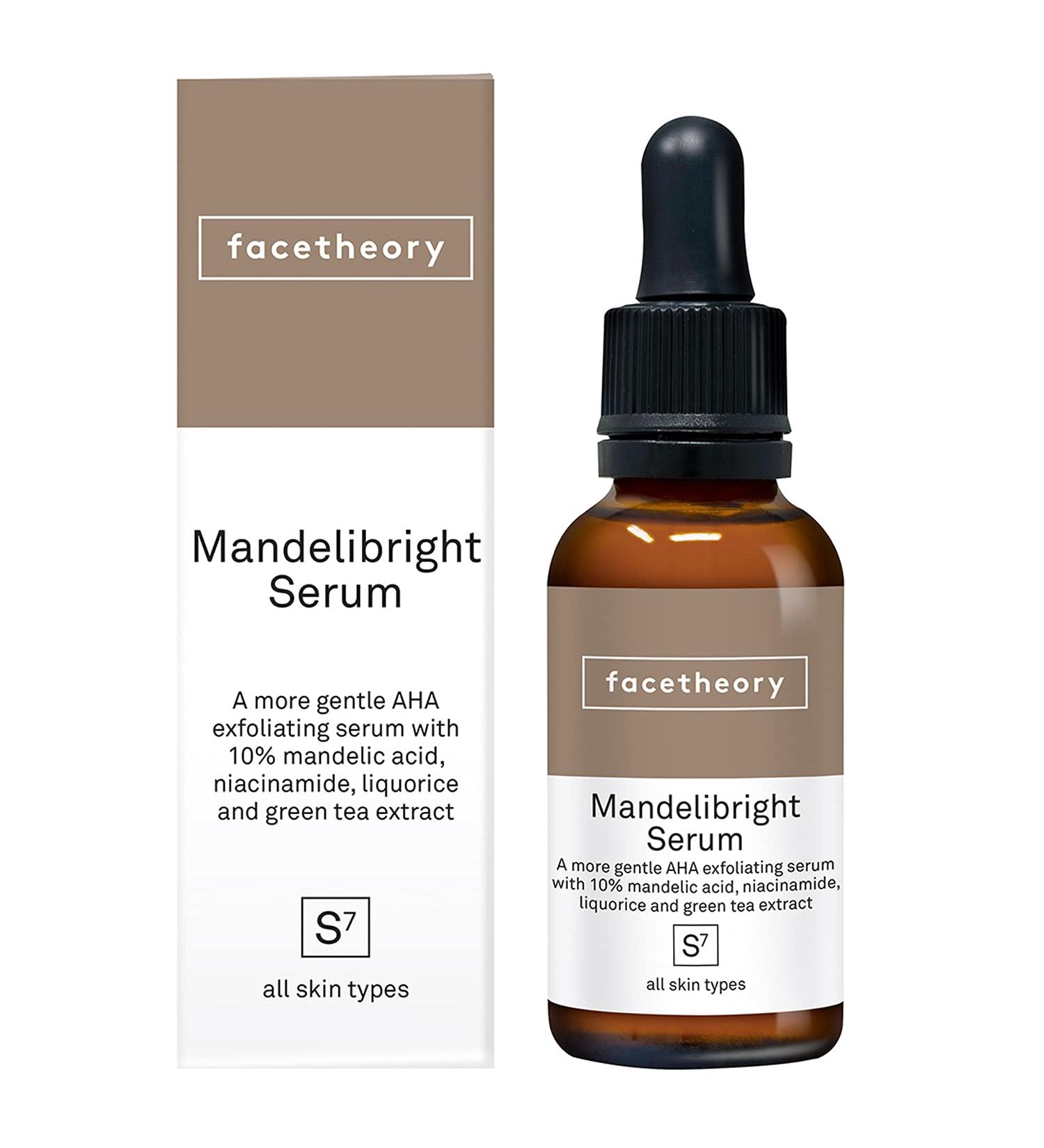 facetheory Mandelibright Serum S7 - Mandelic Acid Serum with Green Tea and Niacinamide | 1.0 fl oz - Buy Online on SooperMarket.com