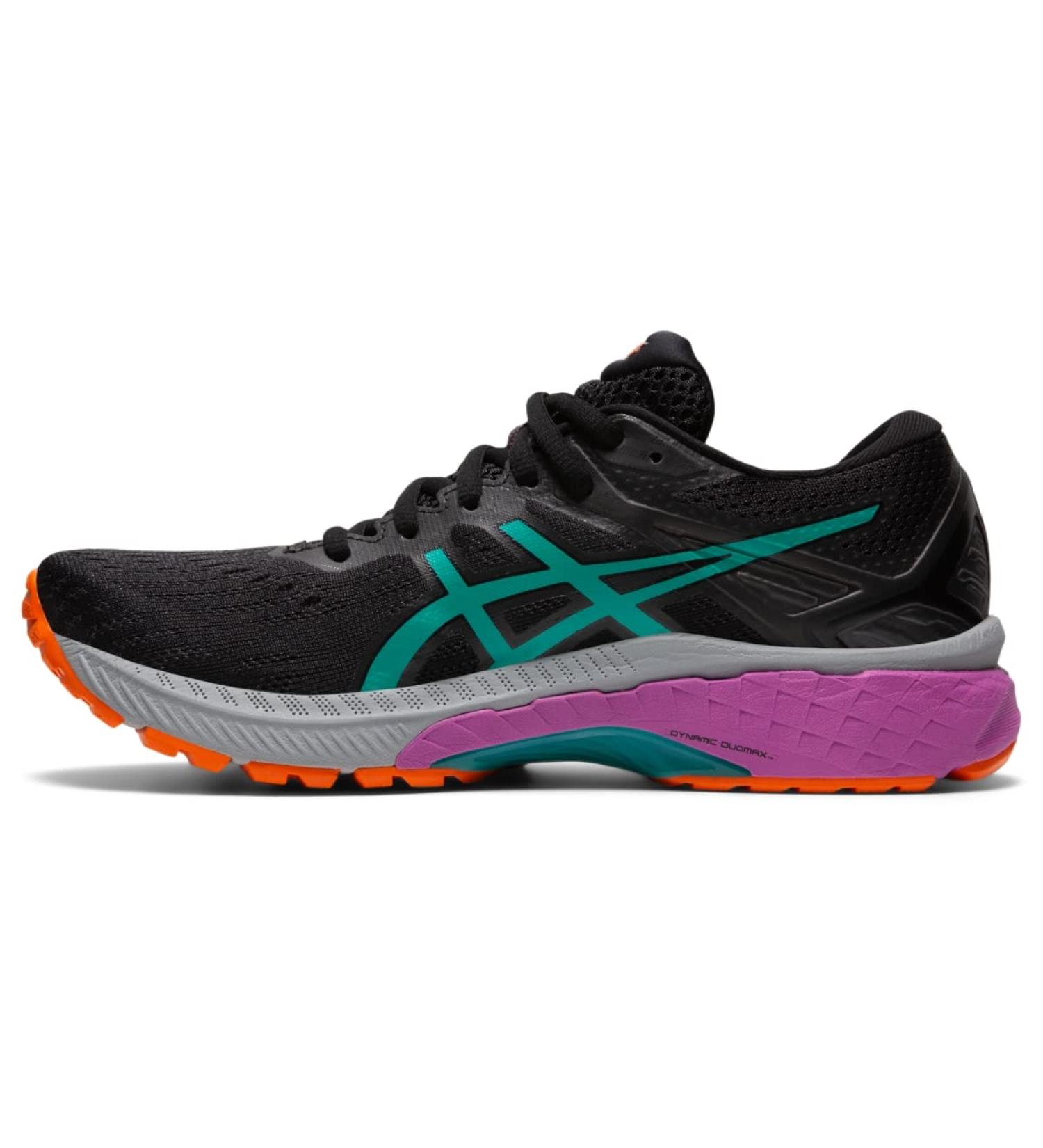 ASICS Women's GT-2000 9 Trail Running Shoes - Size 8, Black/Baltic Jewel - Buy Online on SooperMarket.com