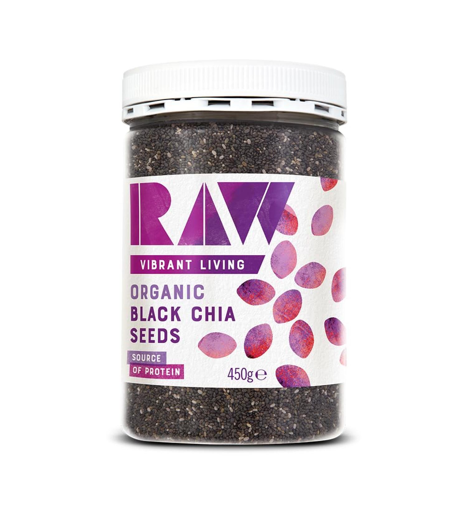 Raw Health Black Chia Seeds - Organic 450g - Buy Online on SooperMarket.com