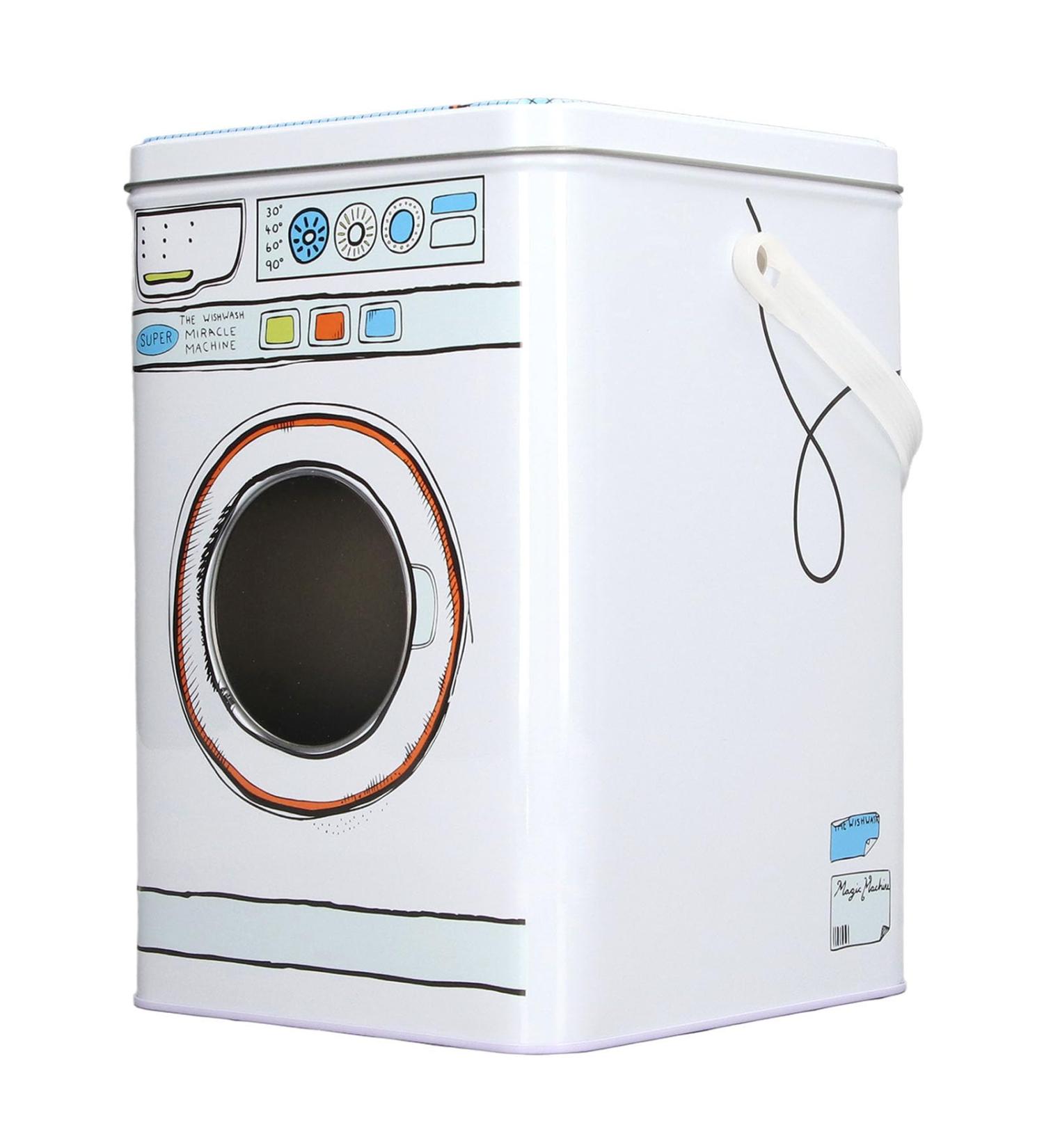 Cartoon Pattern Laundry Detergent Container Large Capacity Modeling Iron Material Washing Machine for Storage - Buy Online on SooperMarket.com