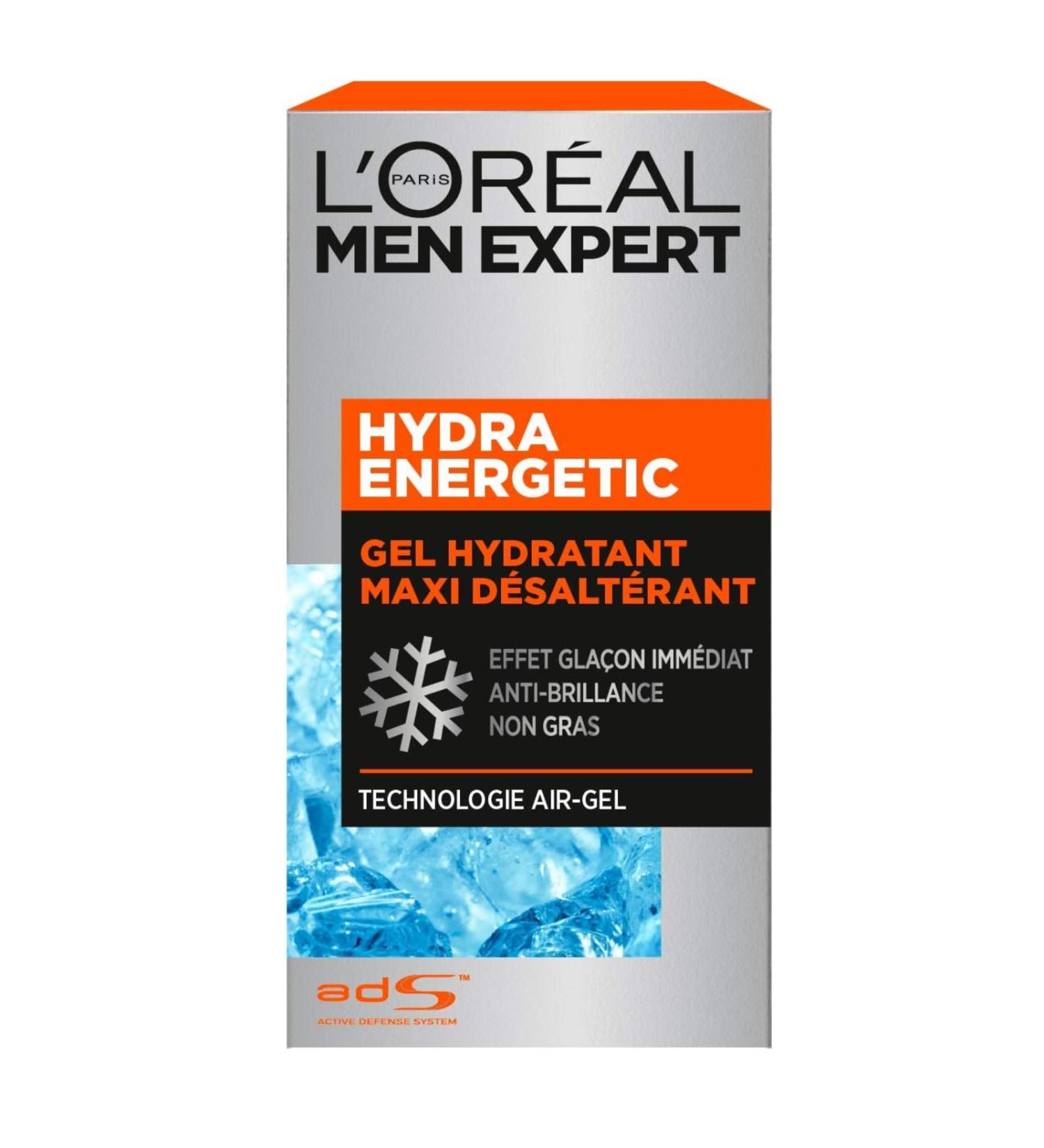 L 'Oreal Paris Gel Hydratant d salt rant Men Expert 50 ml - Buy Online on SooperMarket.com
