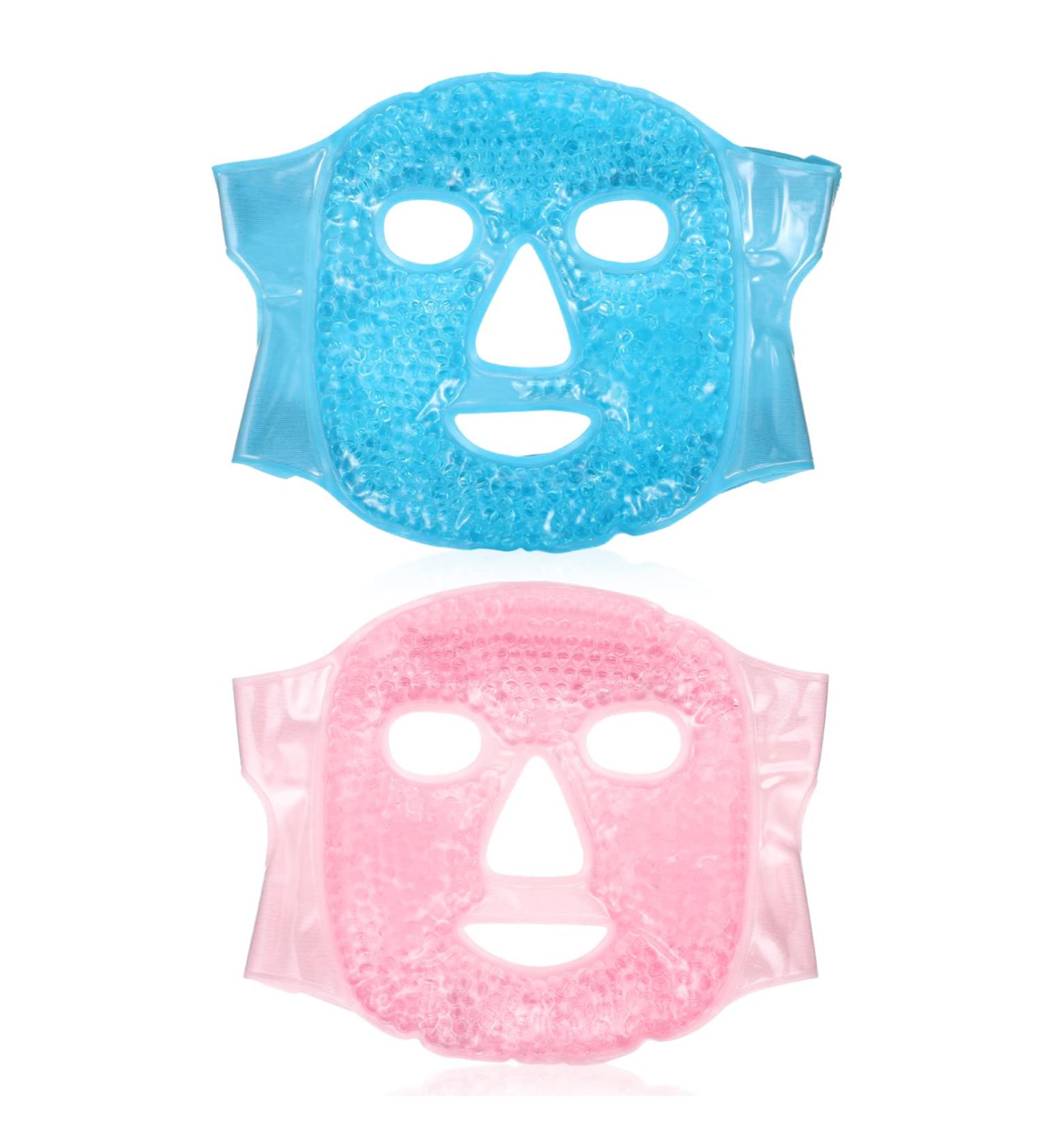 2pcs Cold Face Eye Mask Ice Pack - Skin Care Self Care Beauty - Buy Online on SooperMarket.com