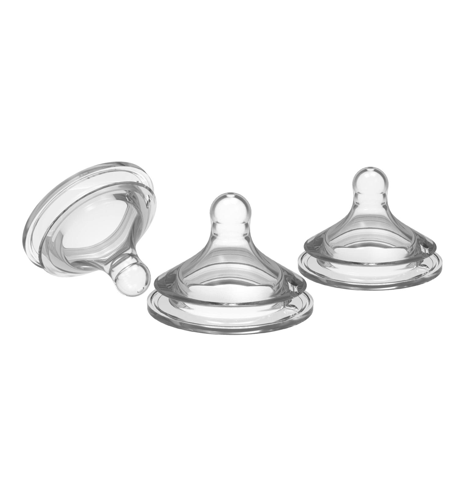 MUM TO MUM M Flow Rate Nipples for 3-6 Months 3 Pack M Flow Rate Nipple for 3-6 Month 3 pack