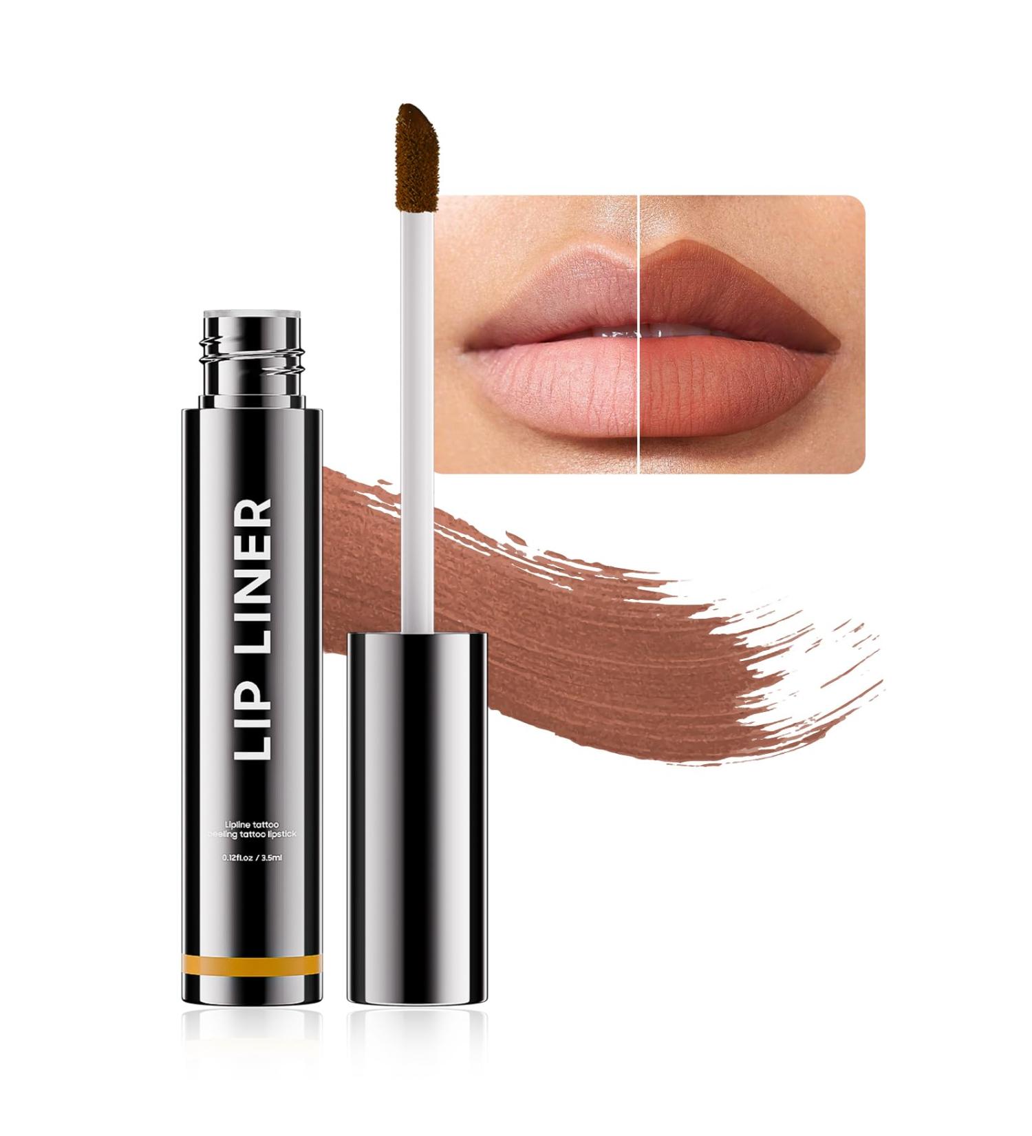 Buy Long Lasting Waterproof Lip Stain & Peel Off Lip Liner - #01 Nude | Comfortable Non-Stick Cup Vivid Color for All-Day Lip Makeup - Buy Online on SooperMarket.com
