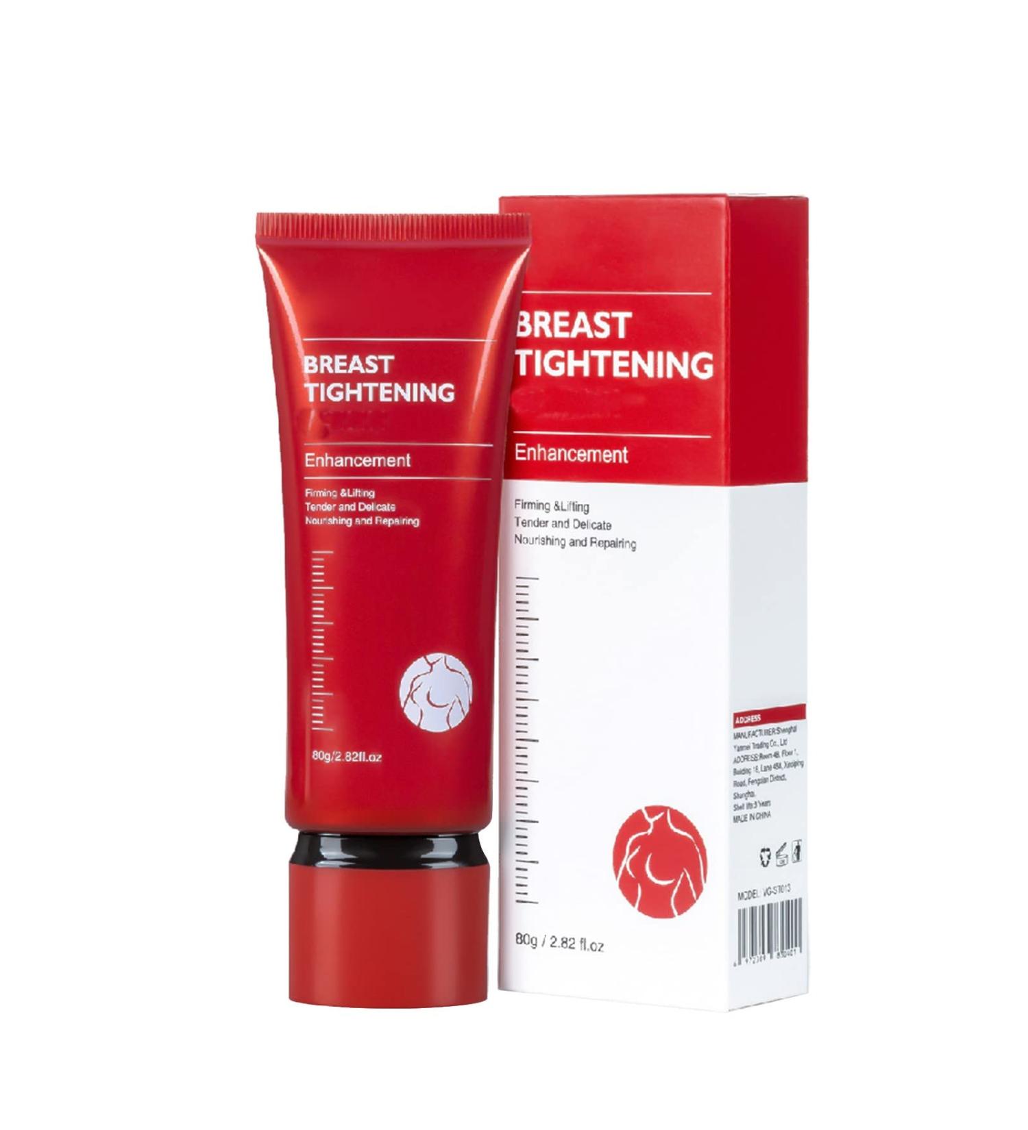 Natural Breast Growth & Augmentation Cream for Firmer, Lifted Breasts - Red One Size - Buy Online on SooperMarket.com