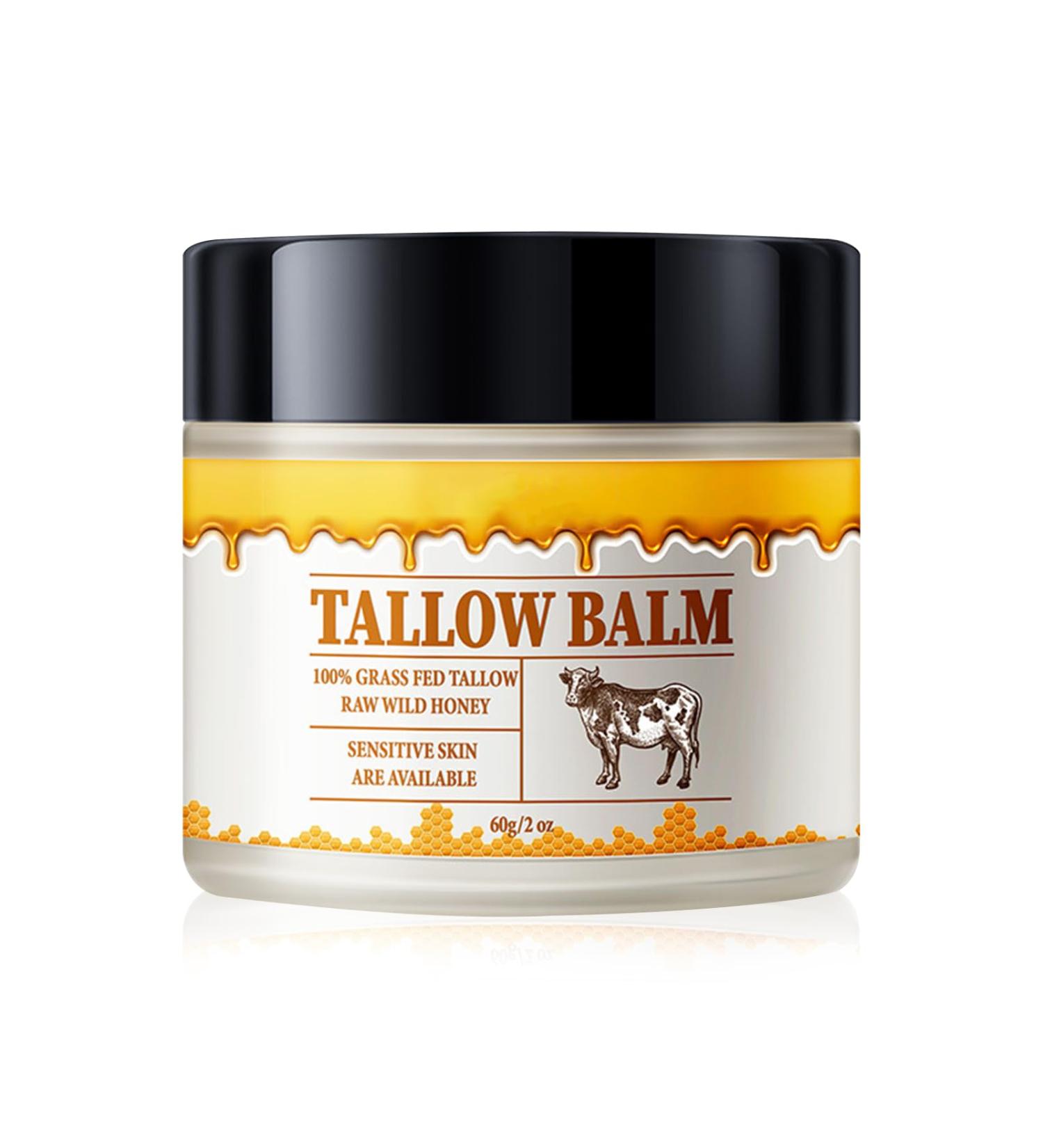 Premium Body Moisturizer - Deeply Nourishing Skincare Cream for Legs Abdomen & Buttocks - Tallow Cream Yellow - Elasticity & Hydration Boost - Buy Online on SooperMarket.com