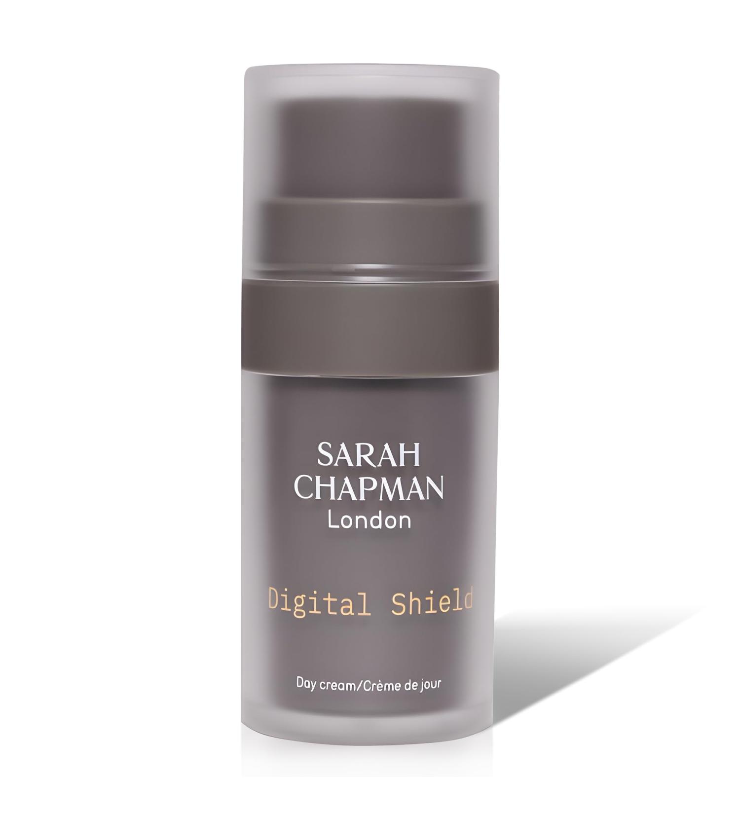 Sarah Chapman Digital Shield Day Cream - Lightweight Antioxidant Moisturiser with Anti-Pollution & Blue Light Protection - Energises Skin & Boosts Natural Luminosity 50ml - Buy Online on SooperMarket.com
