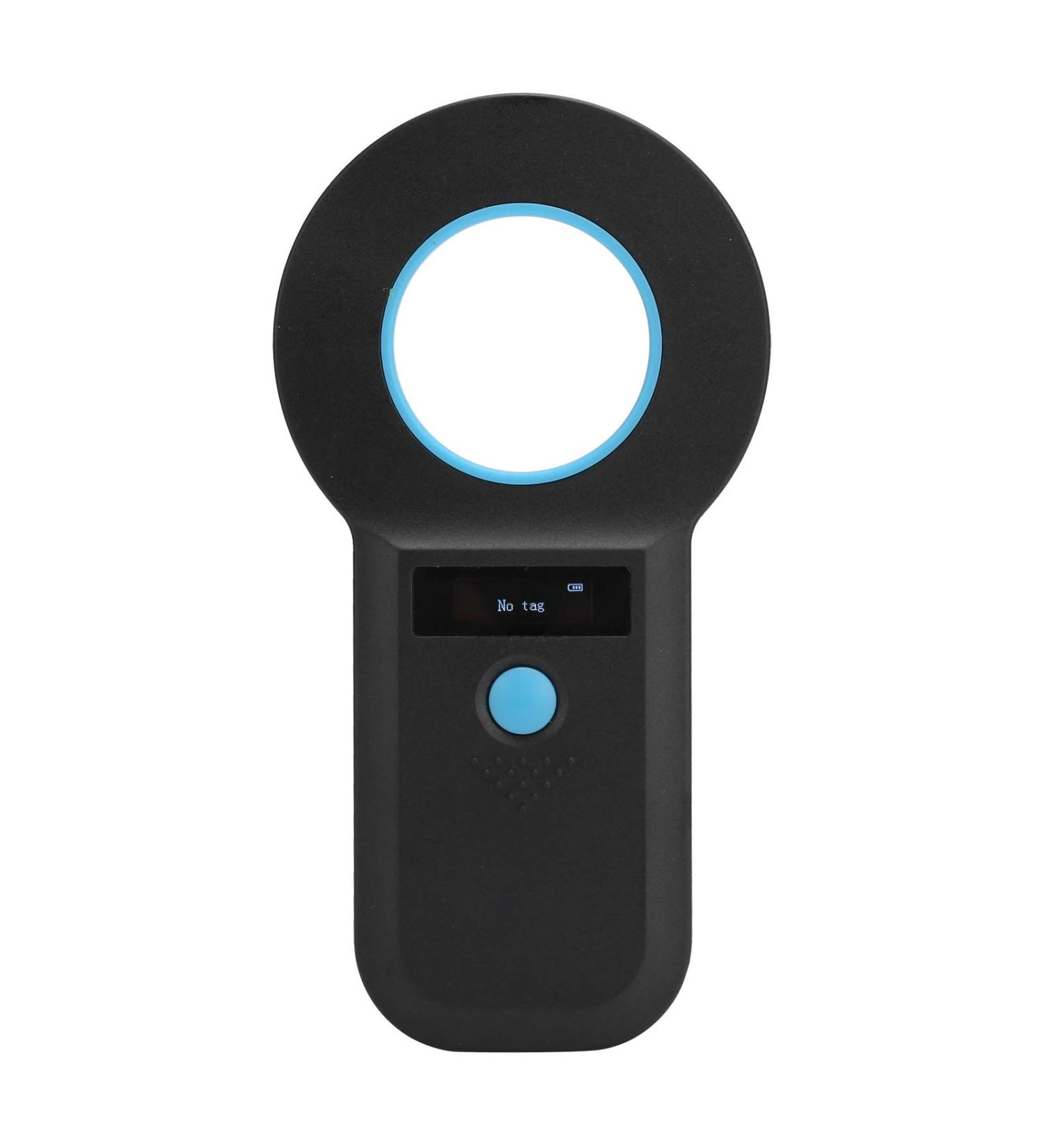 Pet Microchip Scanner Handheld Animal Chip Reader 134.2kHz Portable RFID Reader Pet Tag Scanner Rechargeable for Animal/Pet/Dog/Cat/Pig Supports for EMID FDX B (ISO1784/85)(Black) - Buy Online on SooperMarket.com