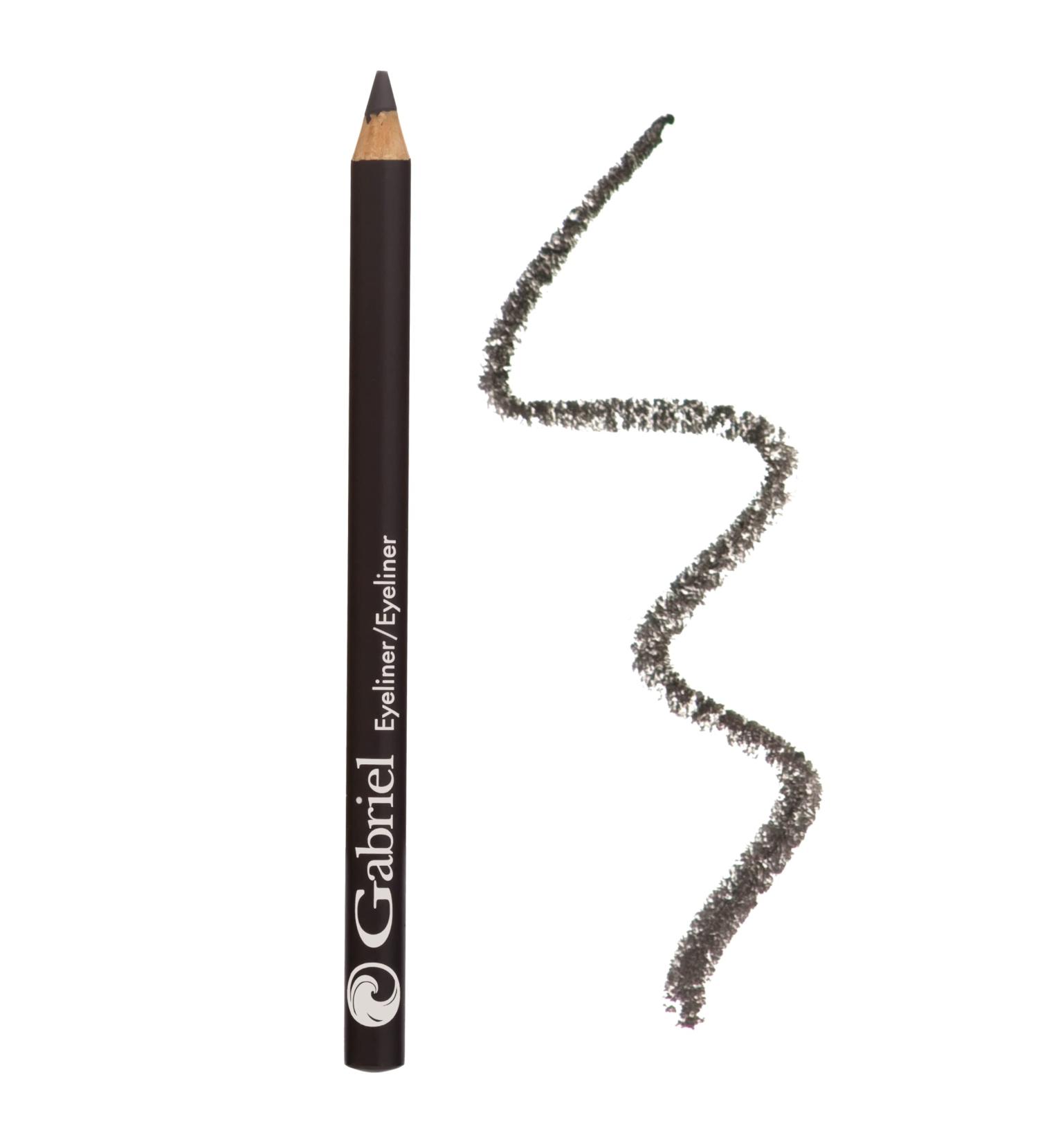 Gabriel Cosmetics Classic Eyeliner in Charcoal - Paraben, Vegan, & Cruelty-Free Formula with Jojoba Seed Oil for Long-Lasting, Smooth Application - 0.04 oz - Buy Online on SooperMarket.com