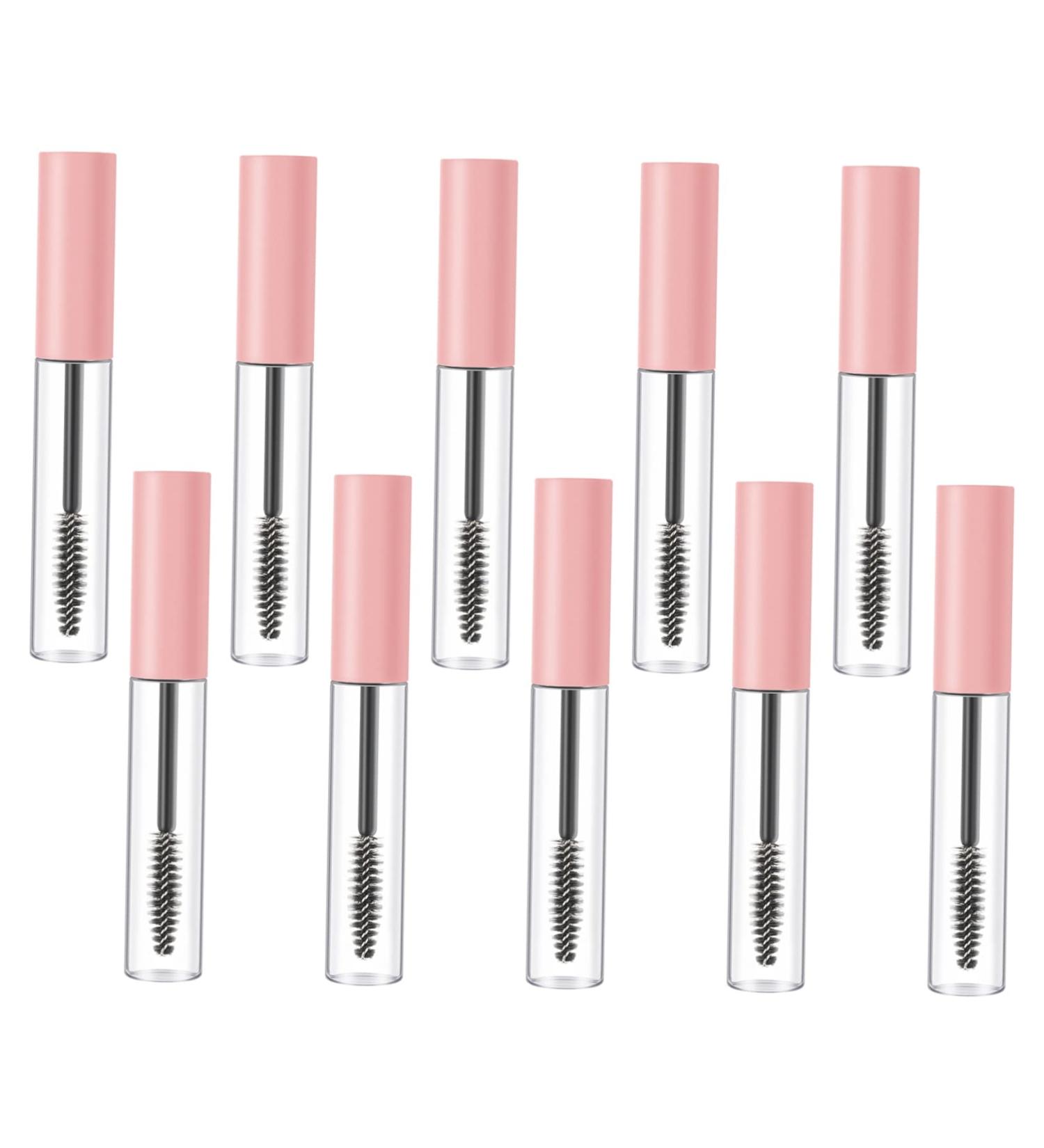 BELLIFFY 10pcs Mascara Empty Tube Eyelash Cream Tube Transparent Eyelash Tube Mascara Tube Empty Plastic - Buy Online on SooperMarket.com
