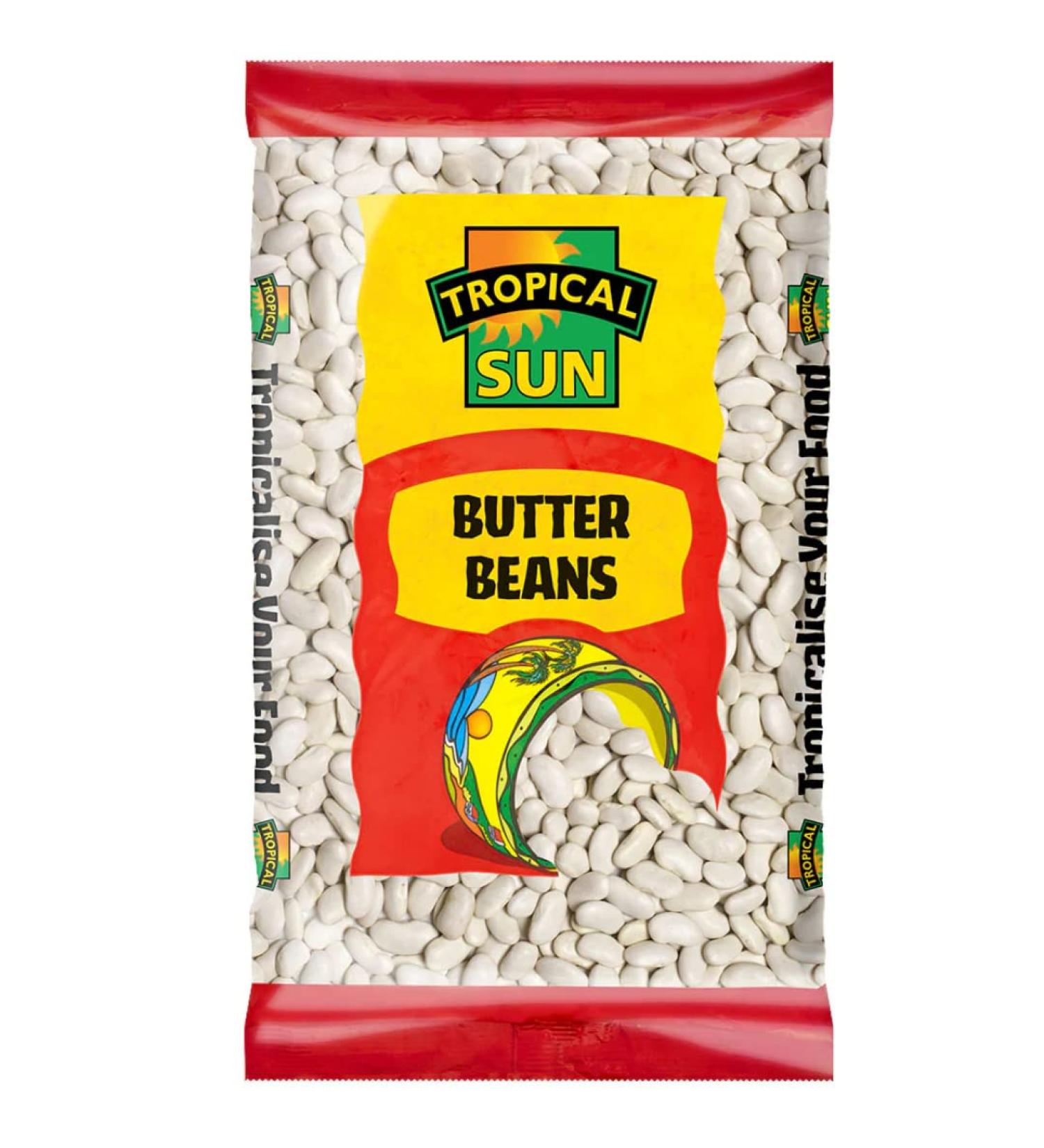 Tropical Sun Butter Beans 6 x 2kg