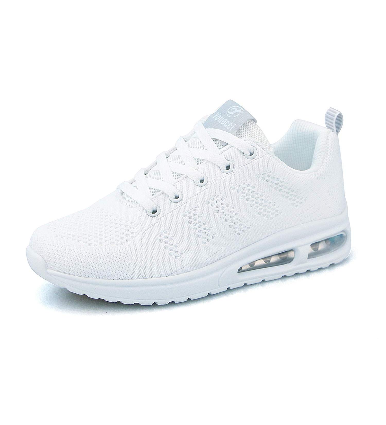 ANBIWANGLUO Women's Sporty Sneakers - Breathable Lace-Up Running & Outdoor Cross Trainers for Jogging - Buy Online on SooperMarket.com