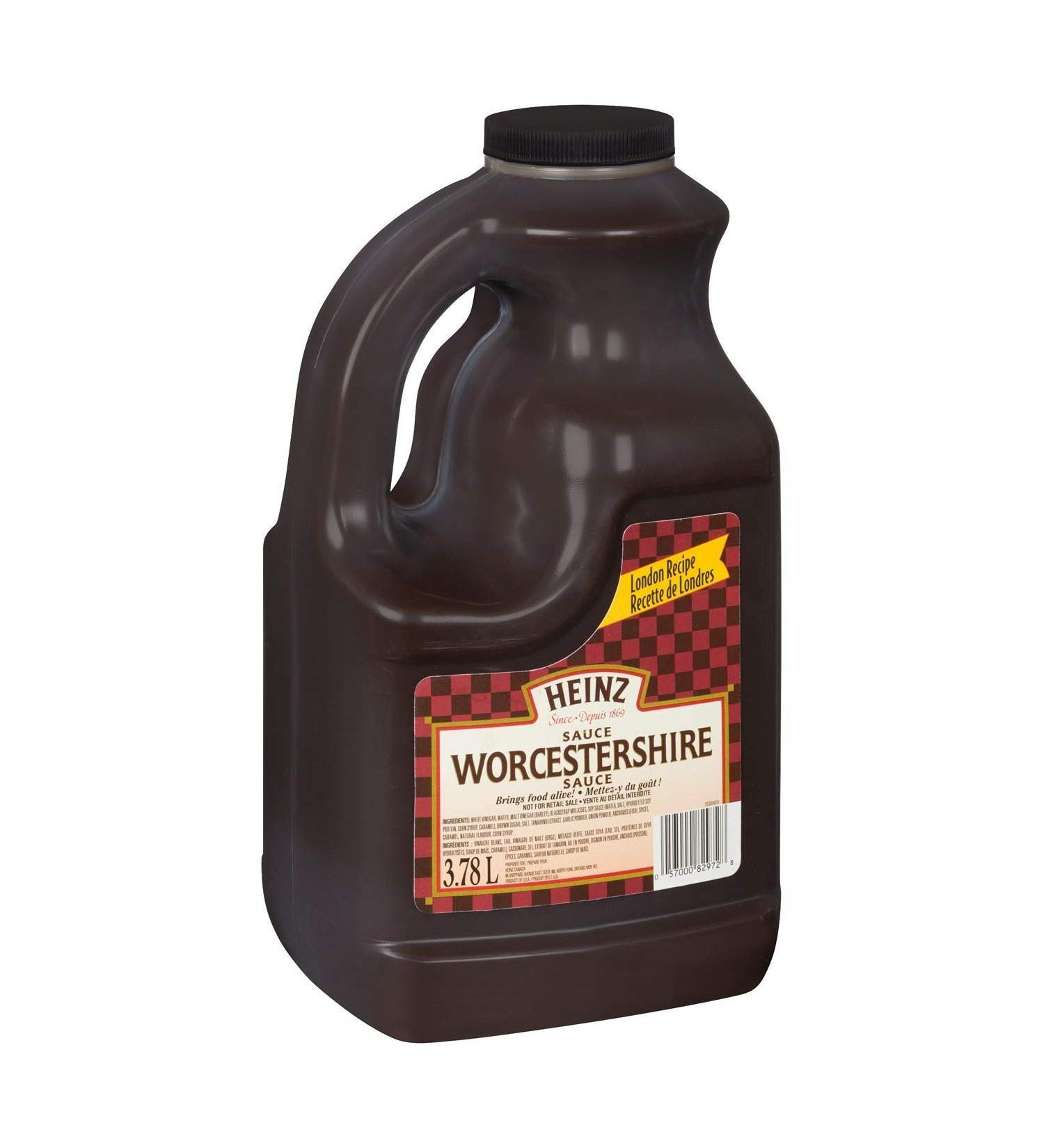 Heinz Worcestershire Sauce 3.78L (2 Jugs)
