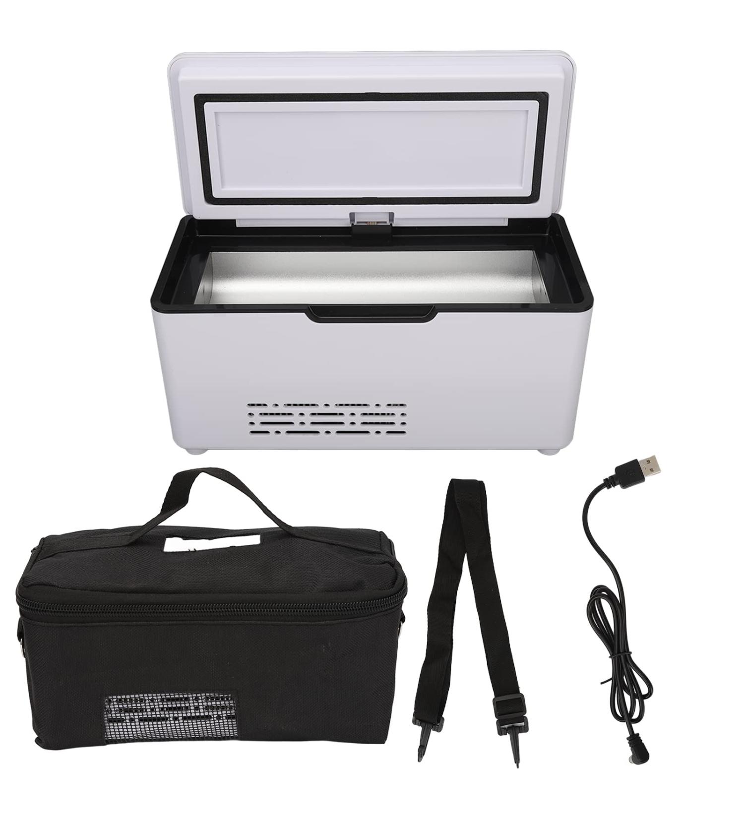 Portable Electric Mini Cooler Box - Insulin Cooler Case with Fast Cooling & LED Display - Buy Online on SooperMarket.com