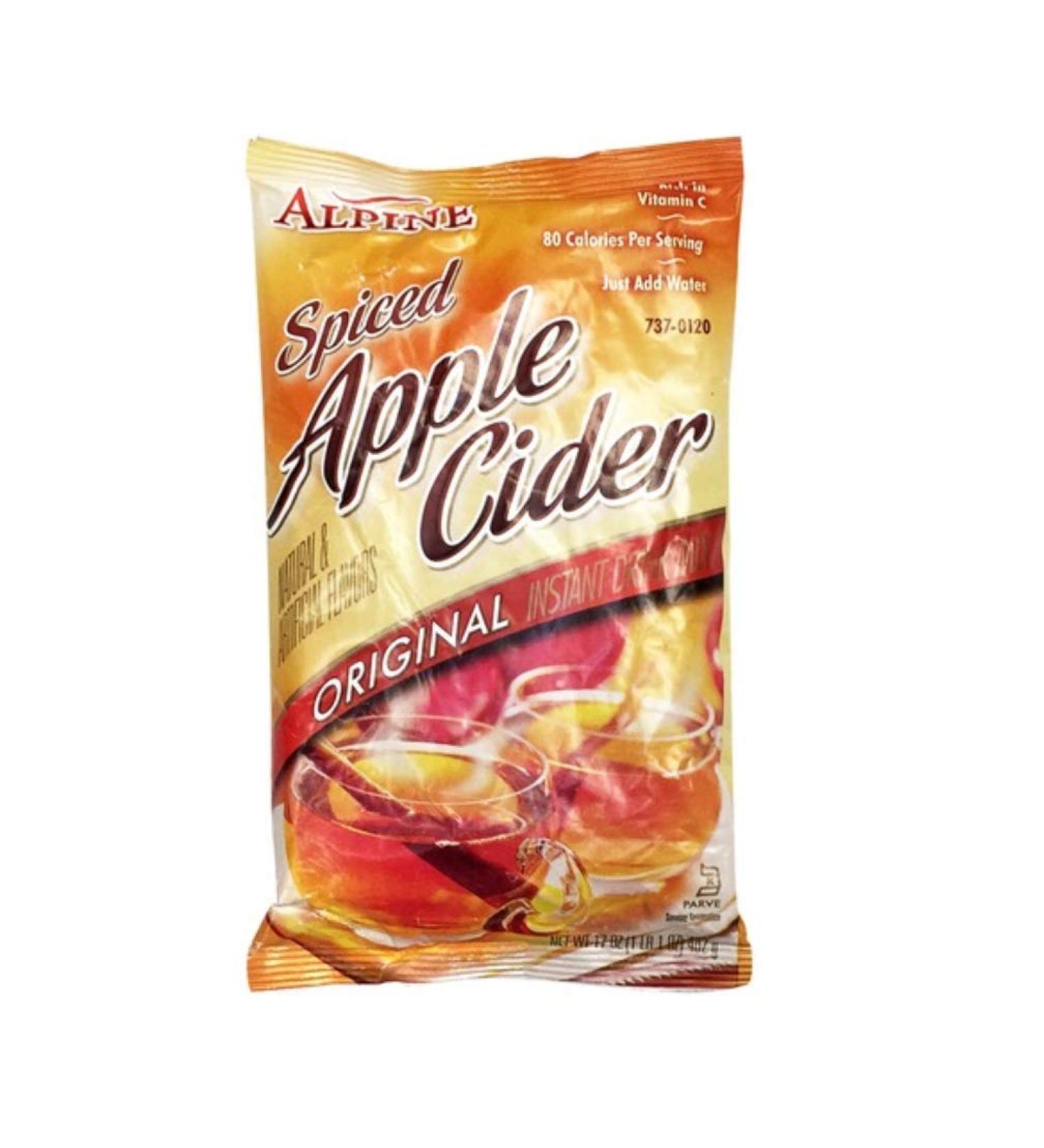 Alpine Spiced Apple Cider Original Instant Drink Mix 17oz - Pack of 12 - Buy Online on SooperMarket.com