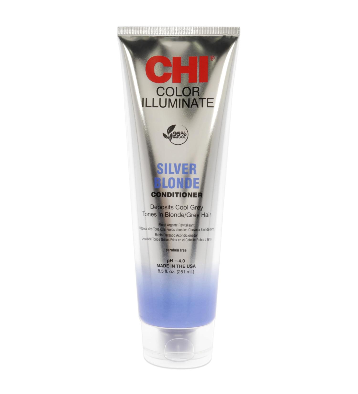 Buy Chi Professional Color Illuminate Silver Blonde 251ml - Premium Hair Color for Radiant Silver Shades - International Shipping Available - Buy Online on SooperMarket.com